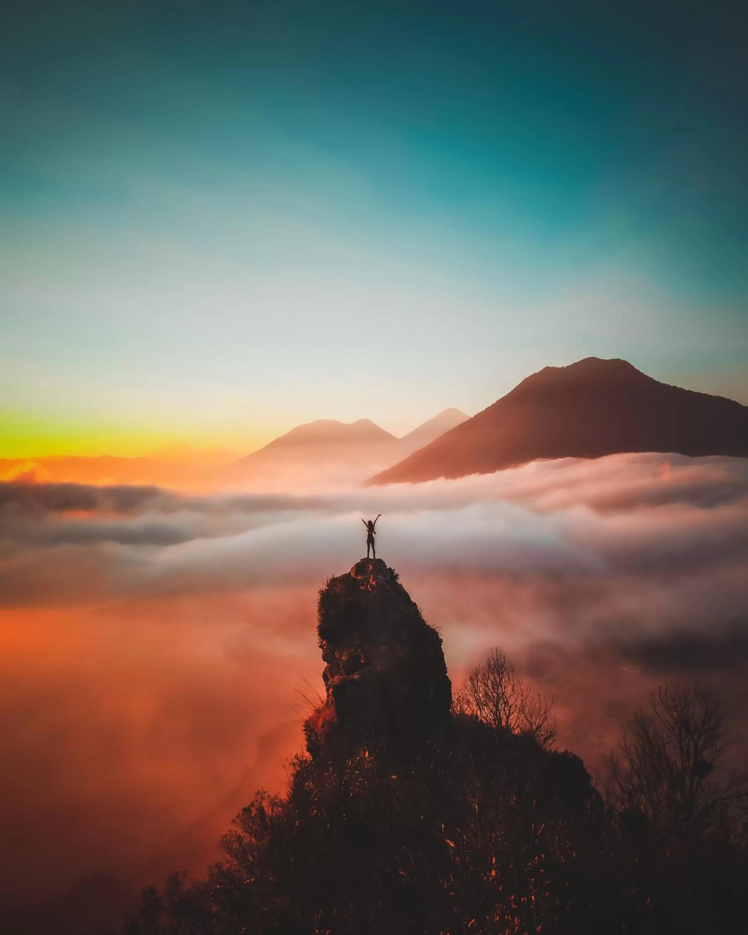 Natural landscape in Lush Atitlán