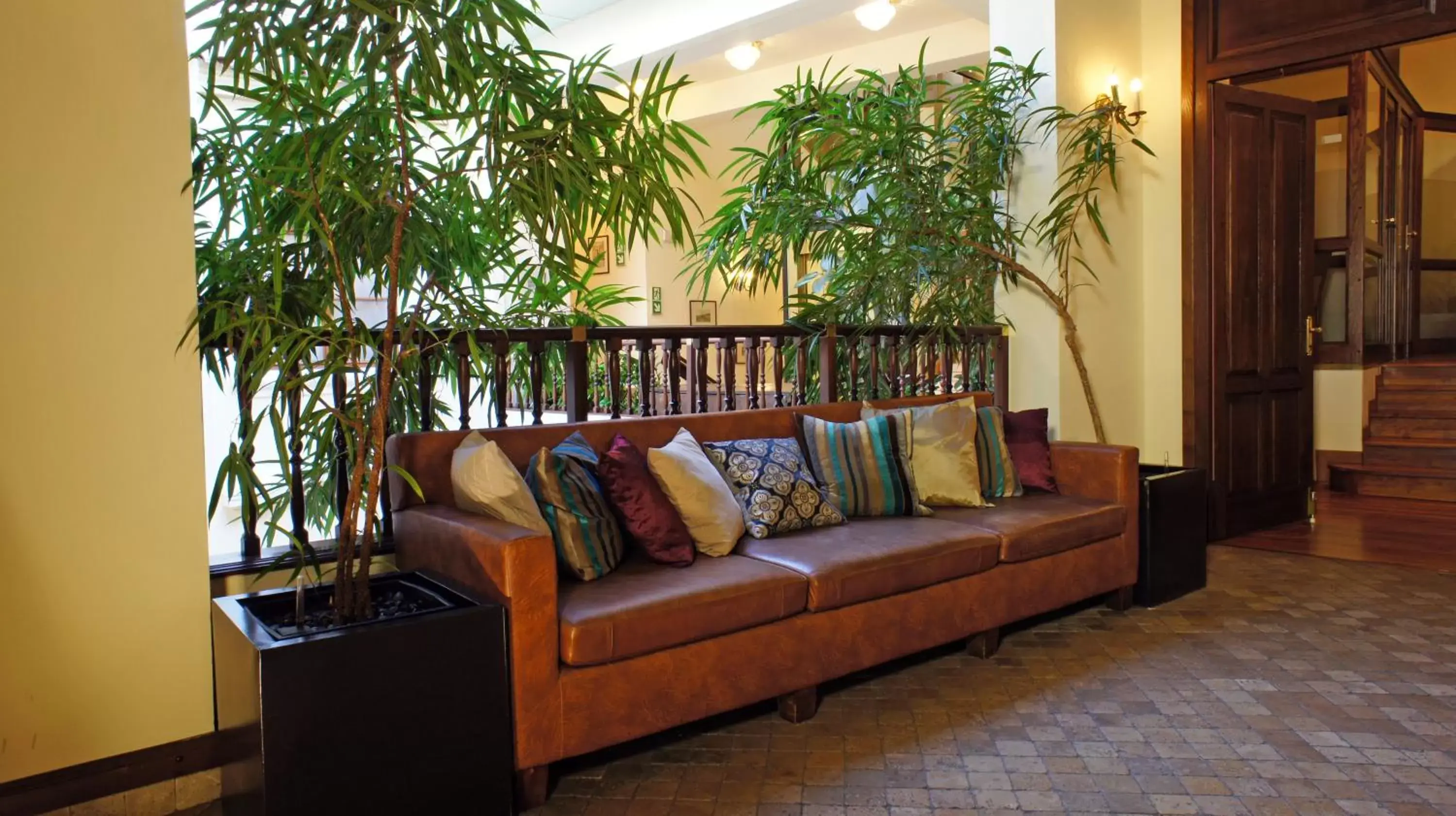 Lobby or reception in Grand Hotel Praha