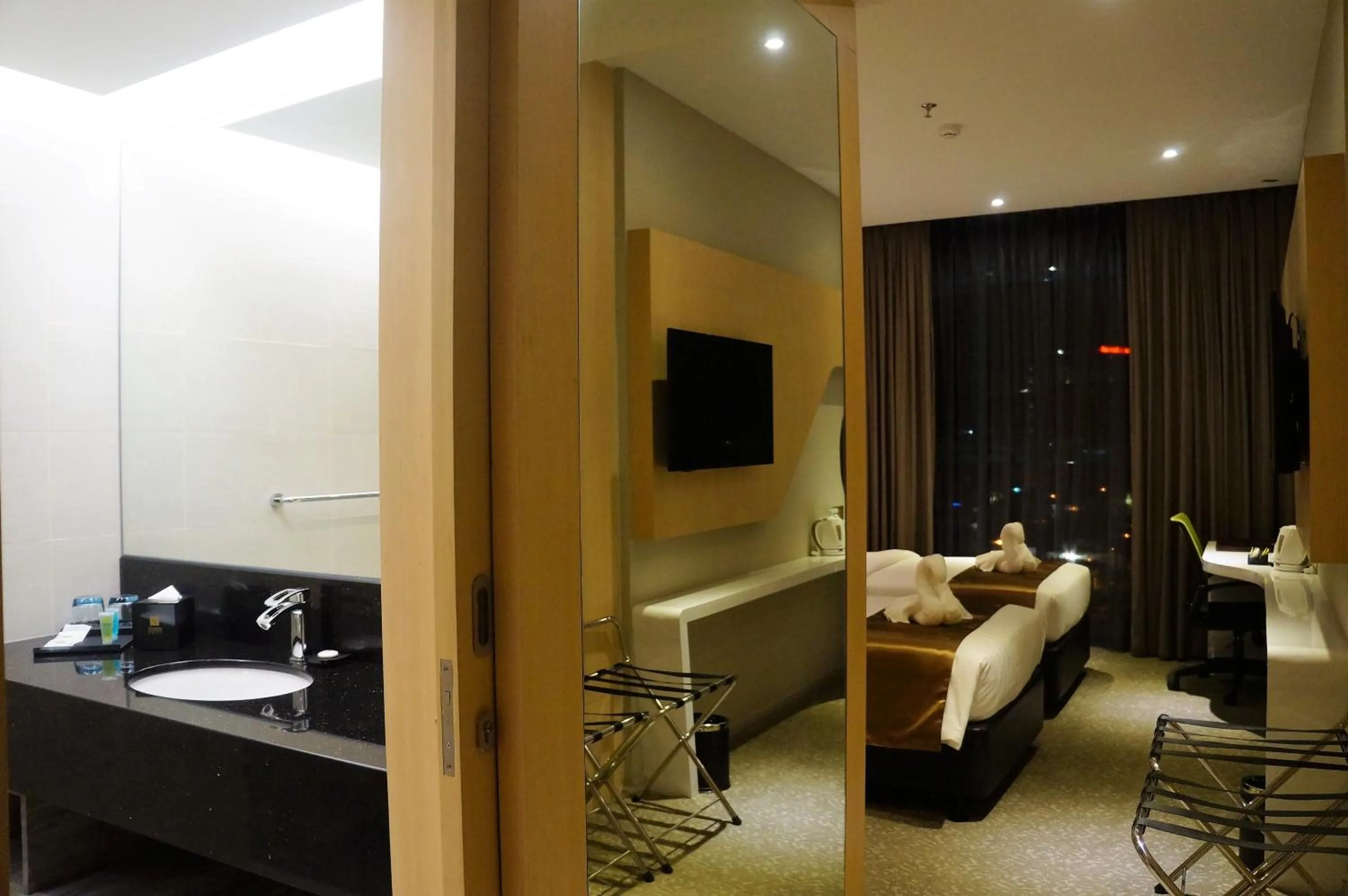 Bathroom in Greens Hotel & Suites