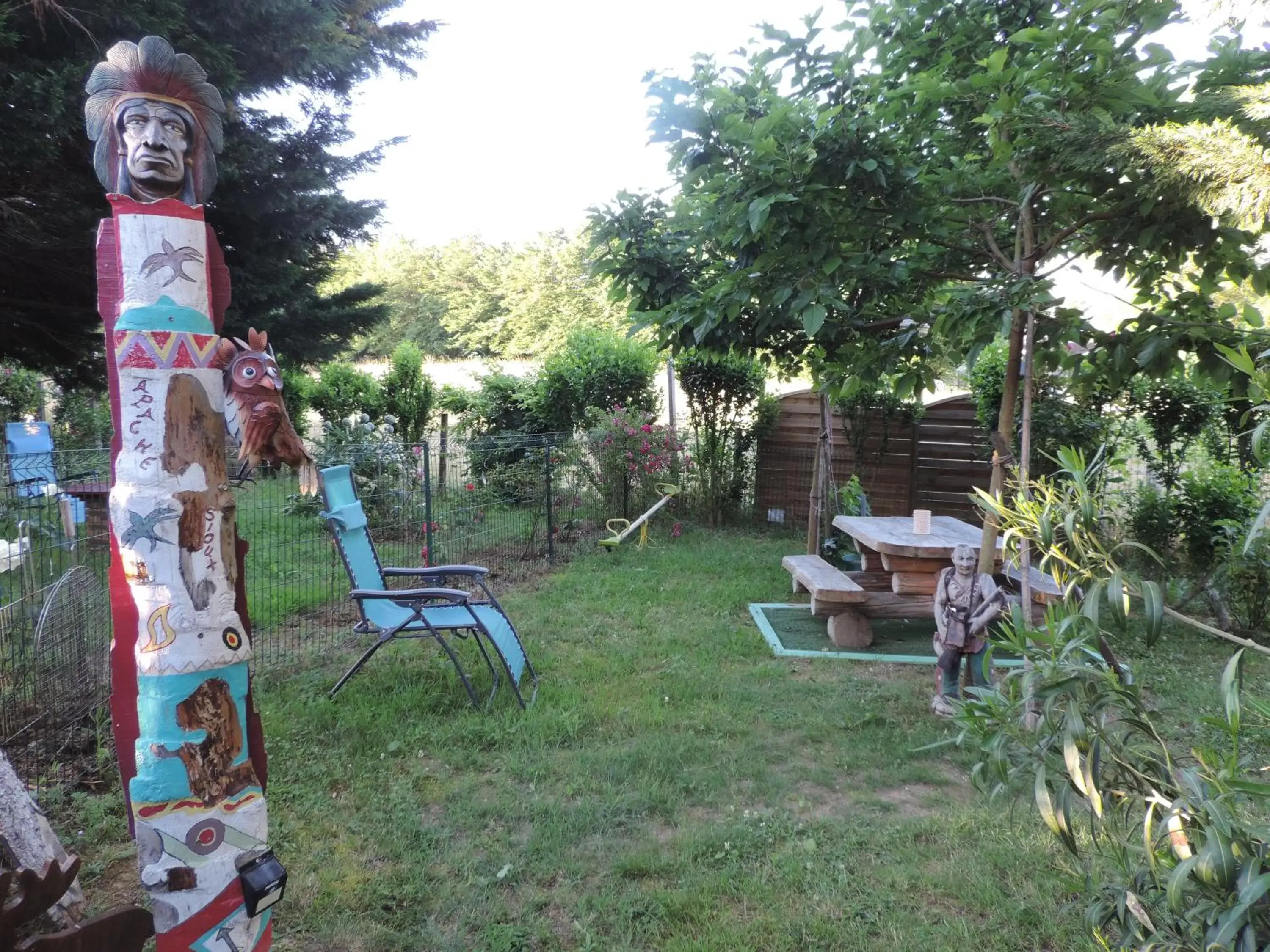 Children's Play Area in Chez Papy et Mamy