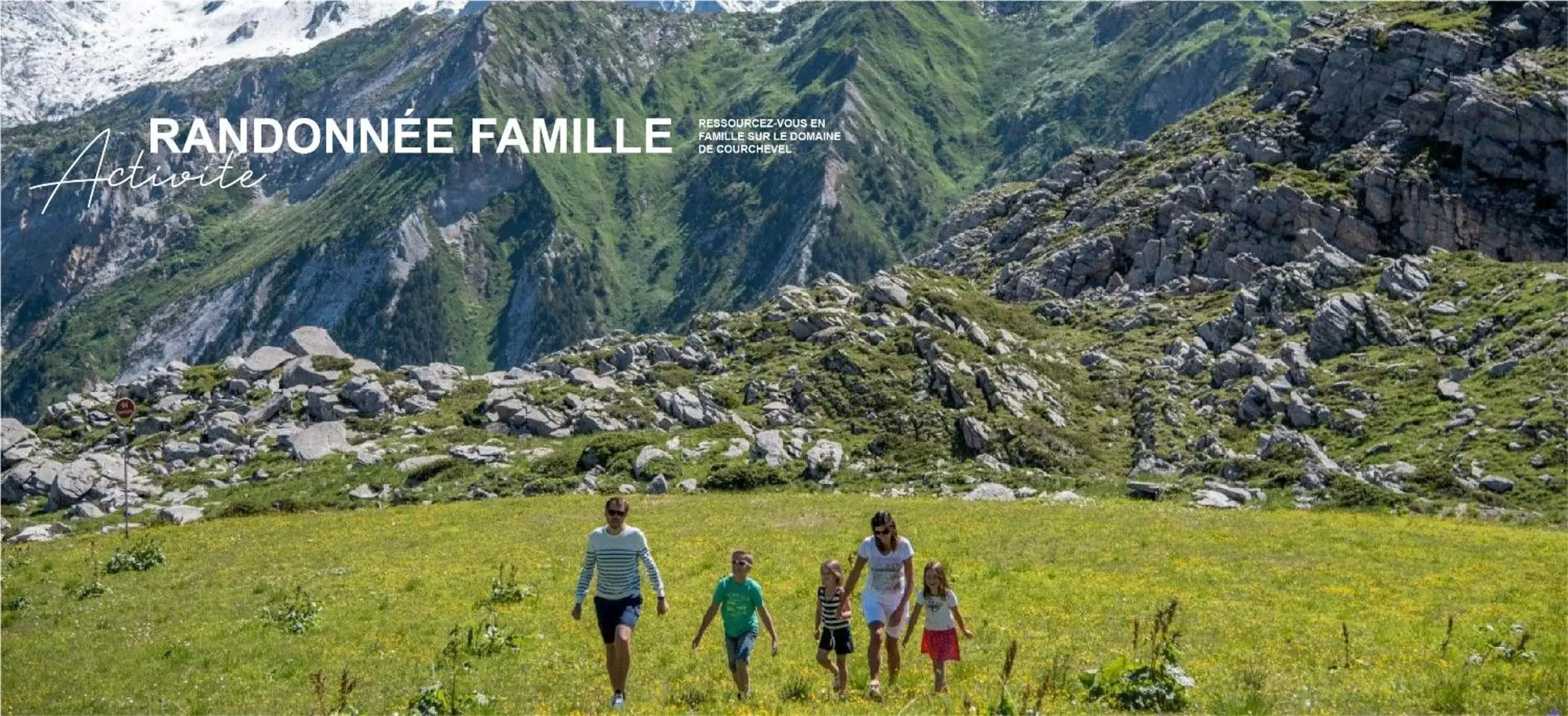 Natural landscape in Ecrin Blanc Resort Courchevel