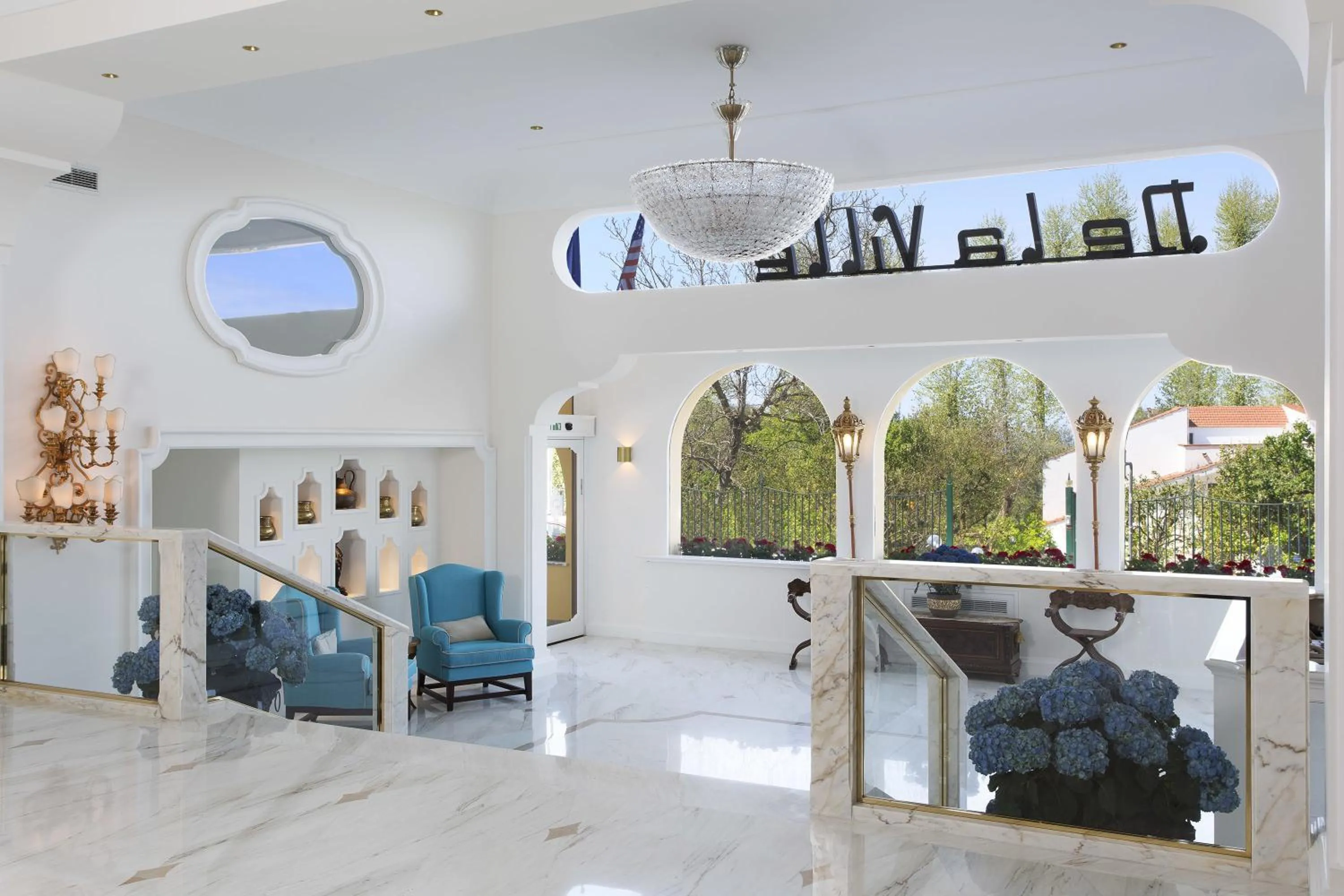 Lobby or reception in Grand Hotel de la Ville