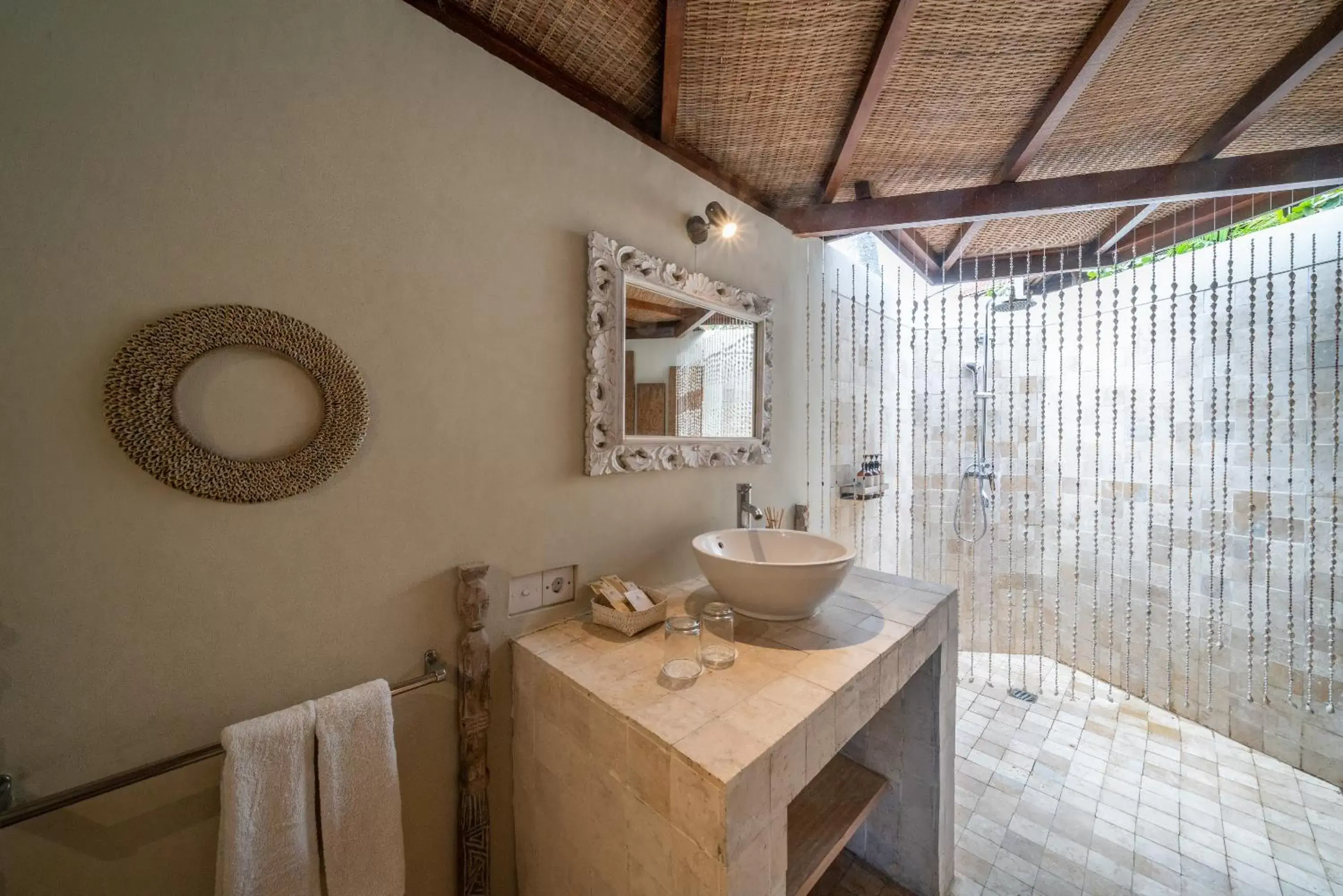 Shower, Bathroom in Blue Lagoon Avia Villas