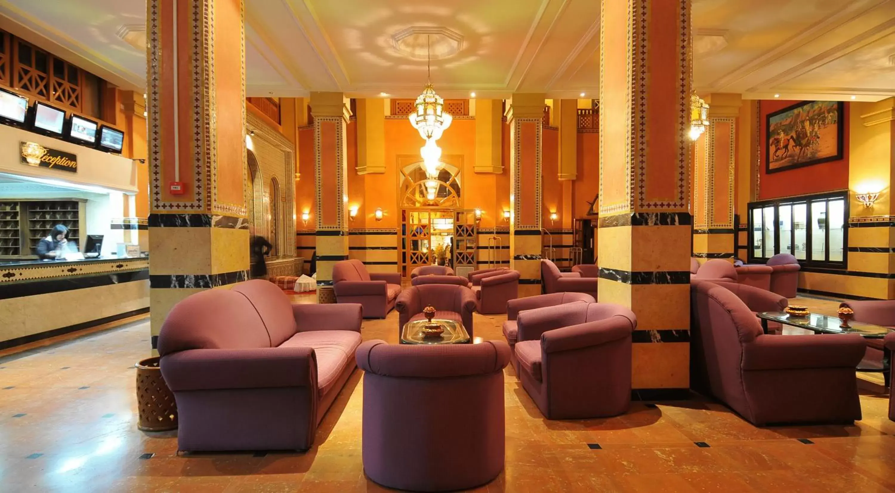 Lobby or reception, Lounge/Bar in Diwane Hotel & Spa Marrakech