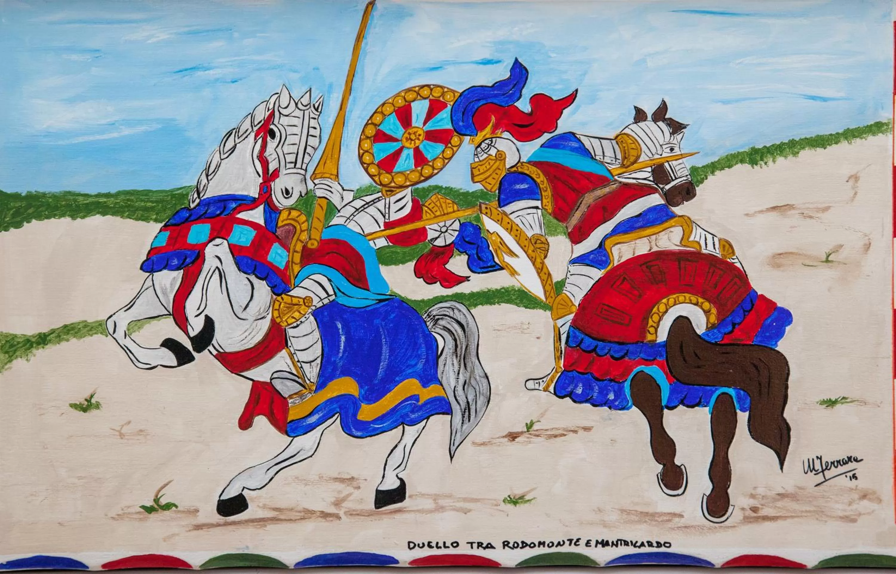 Decorative detail in Tra Le Braccia di Morfeo