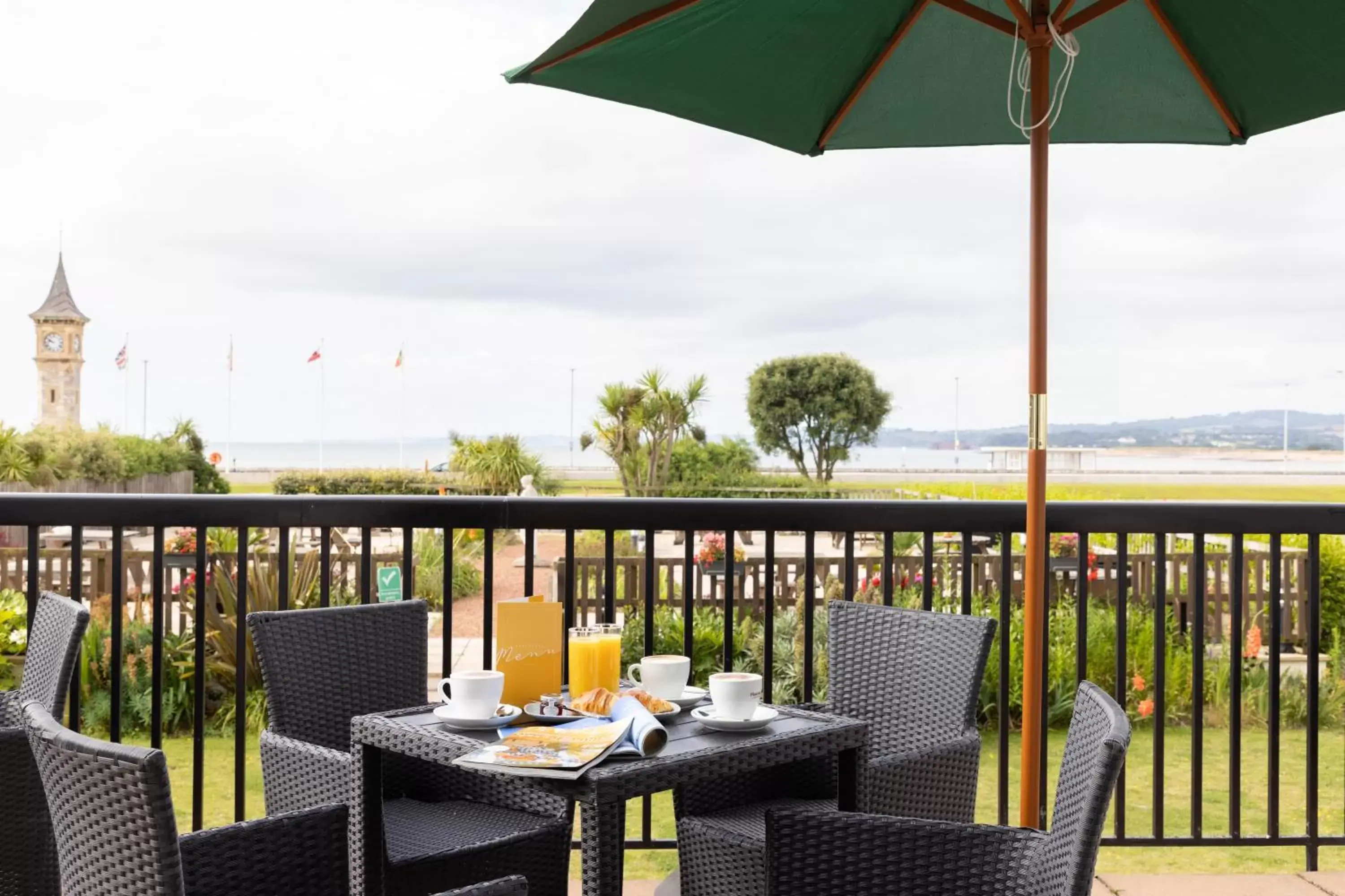 Balcony/Terrace in The Imperial Hotel Exmouth