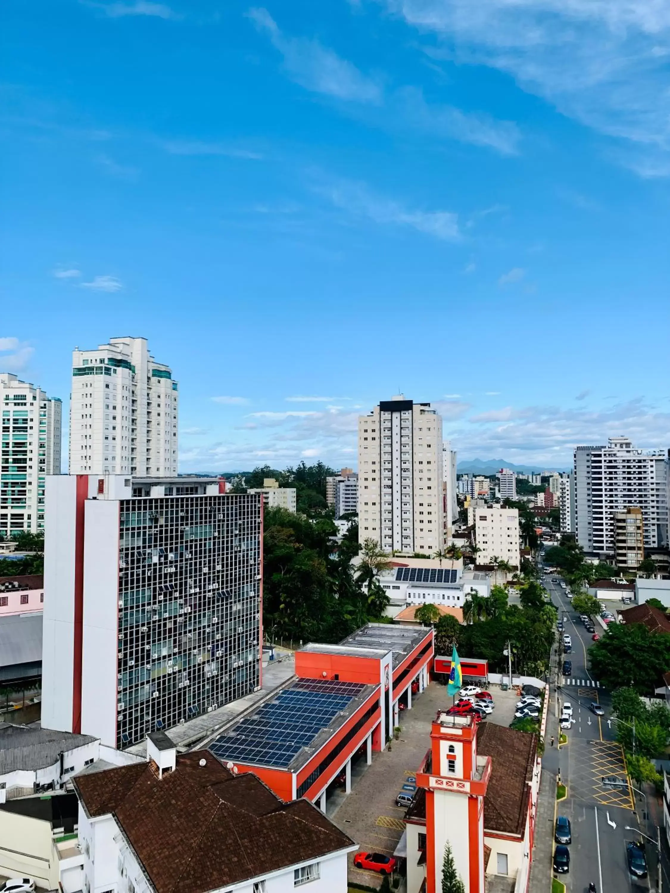 City view in Blue Tree Towers Joinville