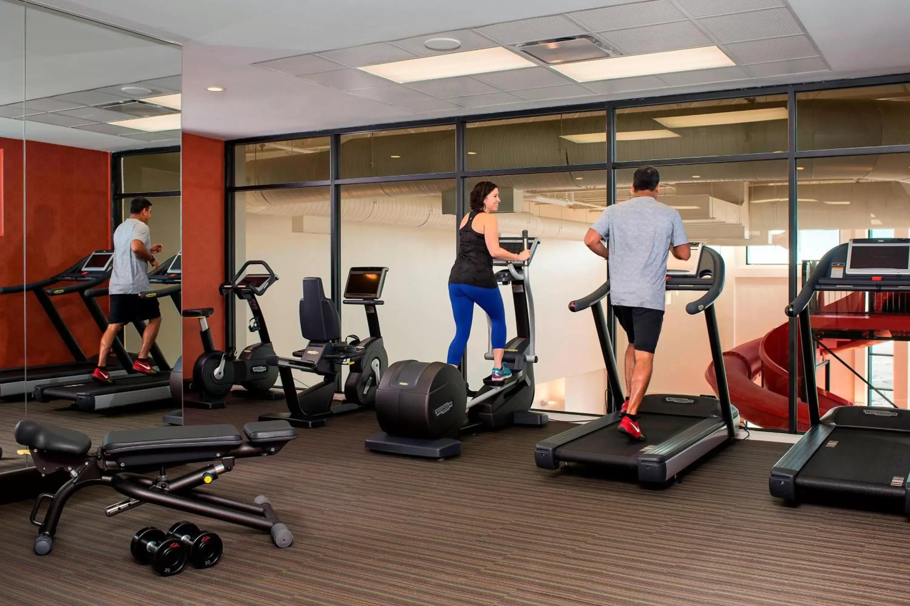 Fitness centre/facilities, Fitness Center/Facilities in Residence Inn by Marriott Calgary South