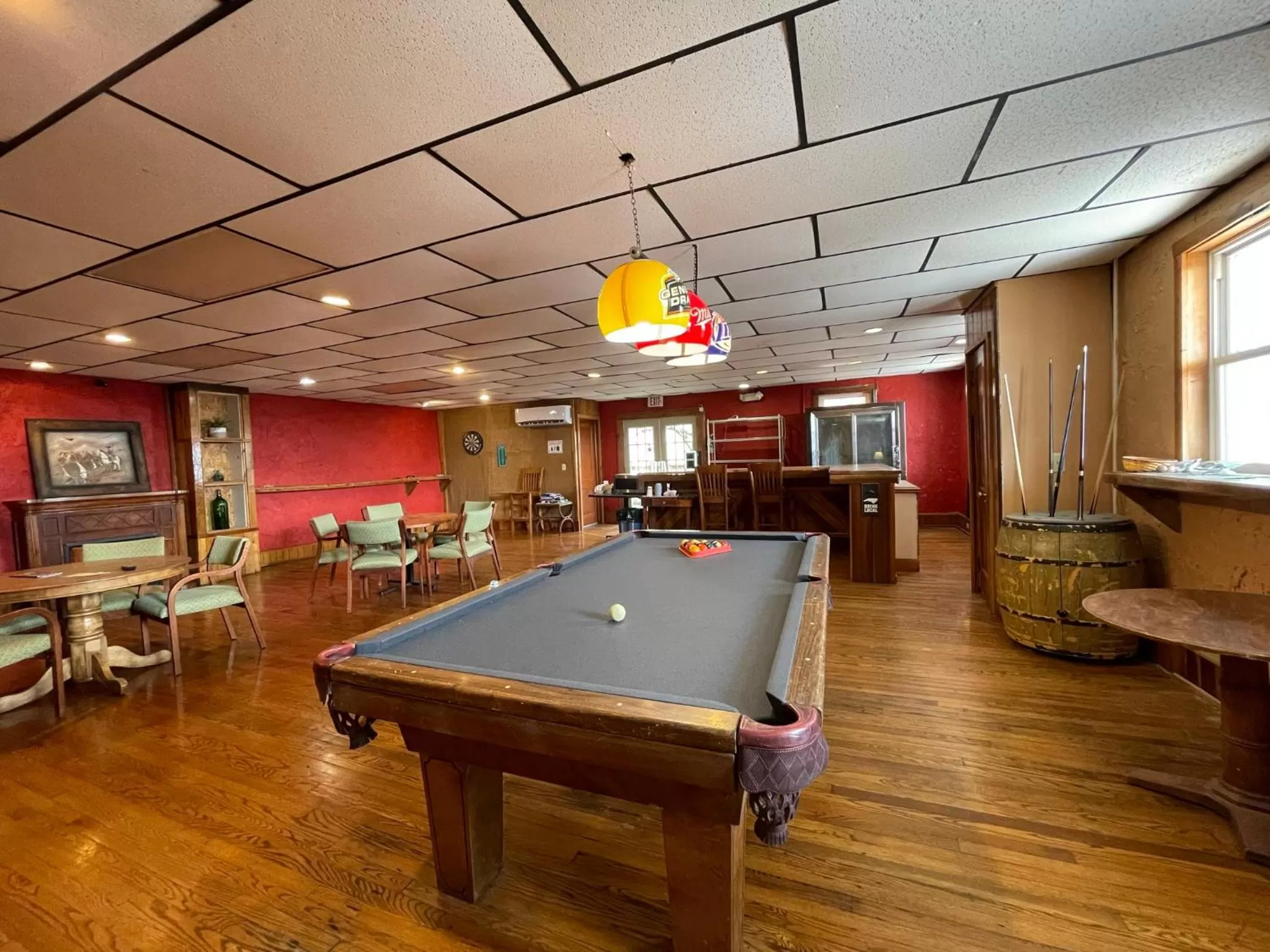 Billiards in Skyline Village Inn