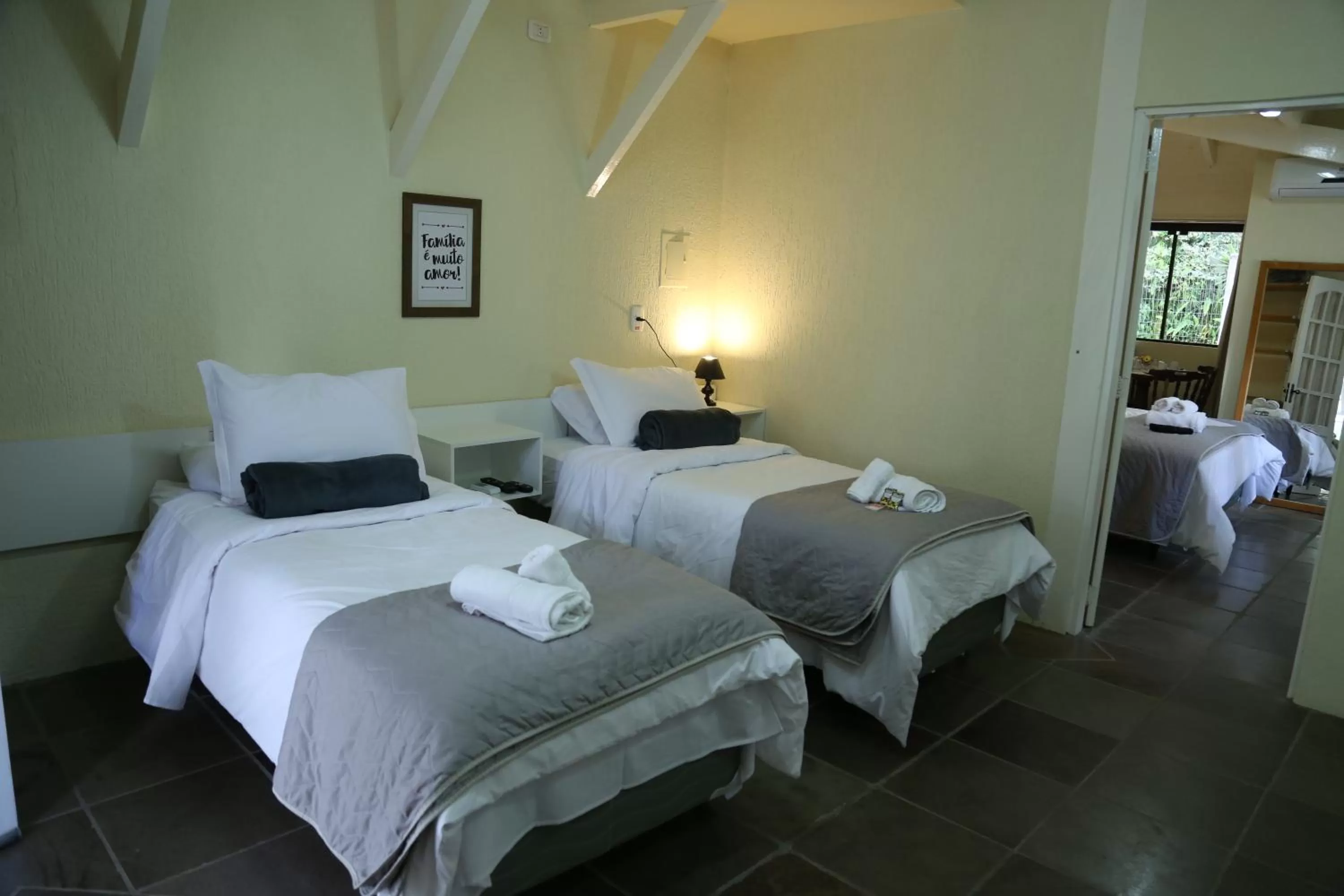 Bed in Pousada Lanai Canela