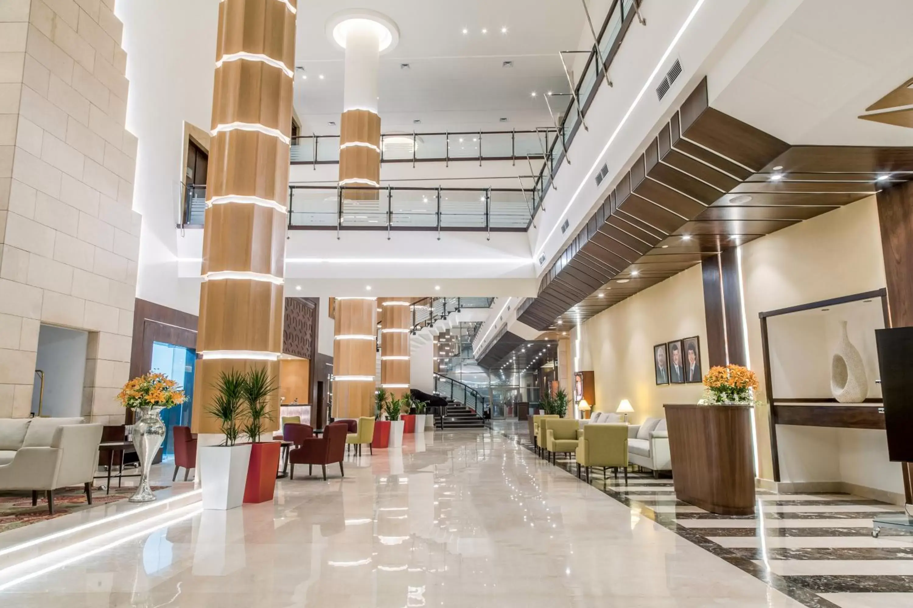 Lobby or reception, Lobby/Reception in Mövenpick Hotel Amman