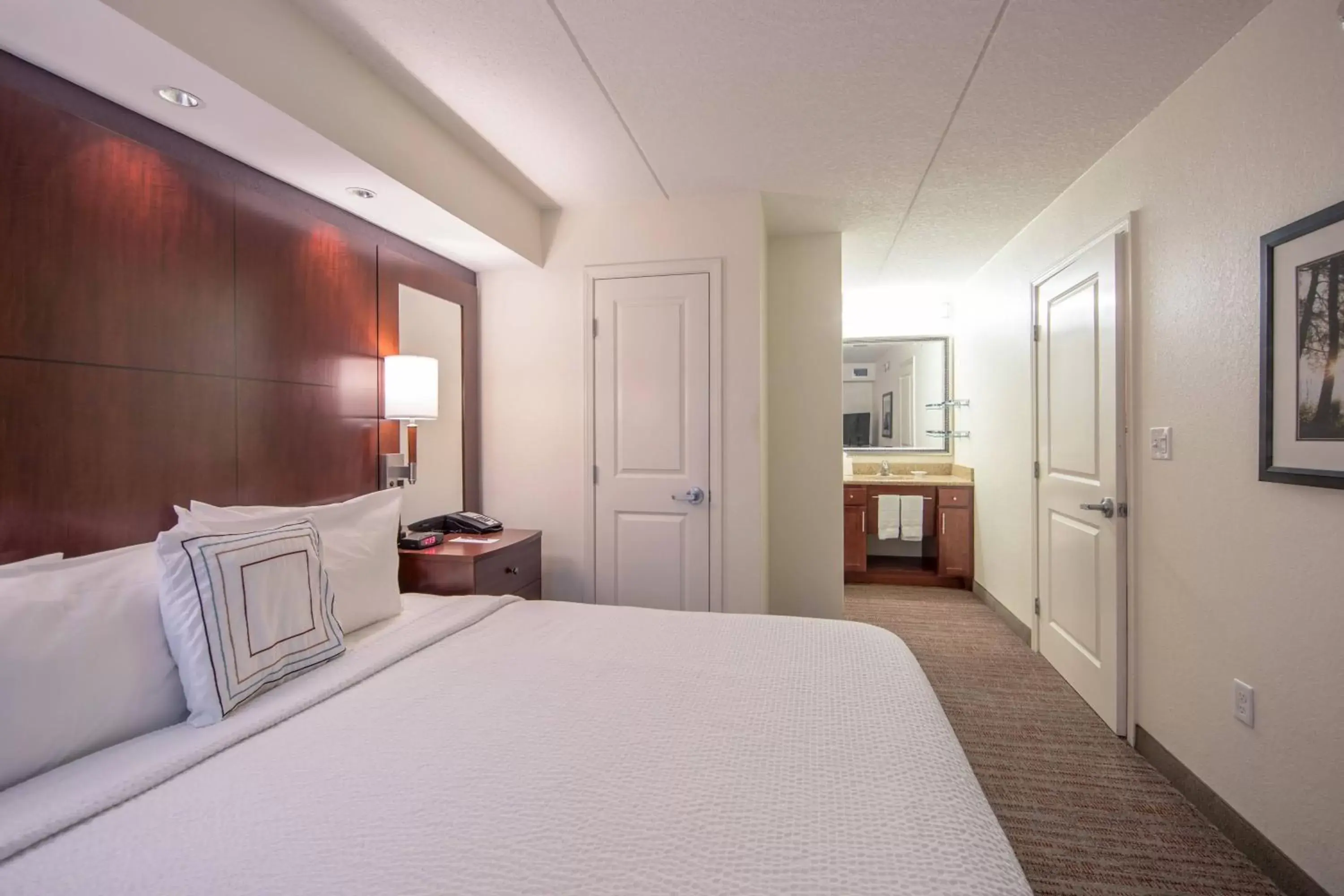 Bedroom, Bed in Residence Inn by Marriott Amelia Island