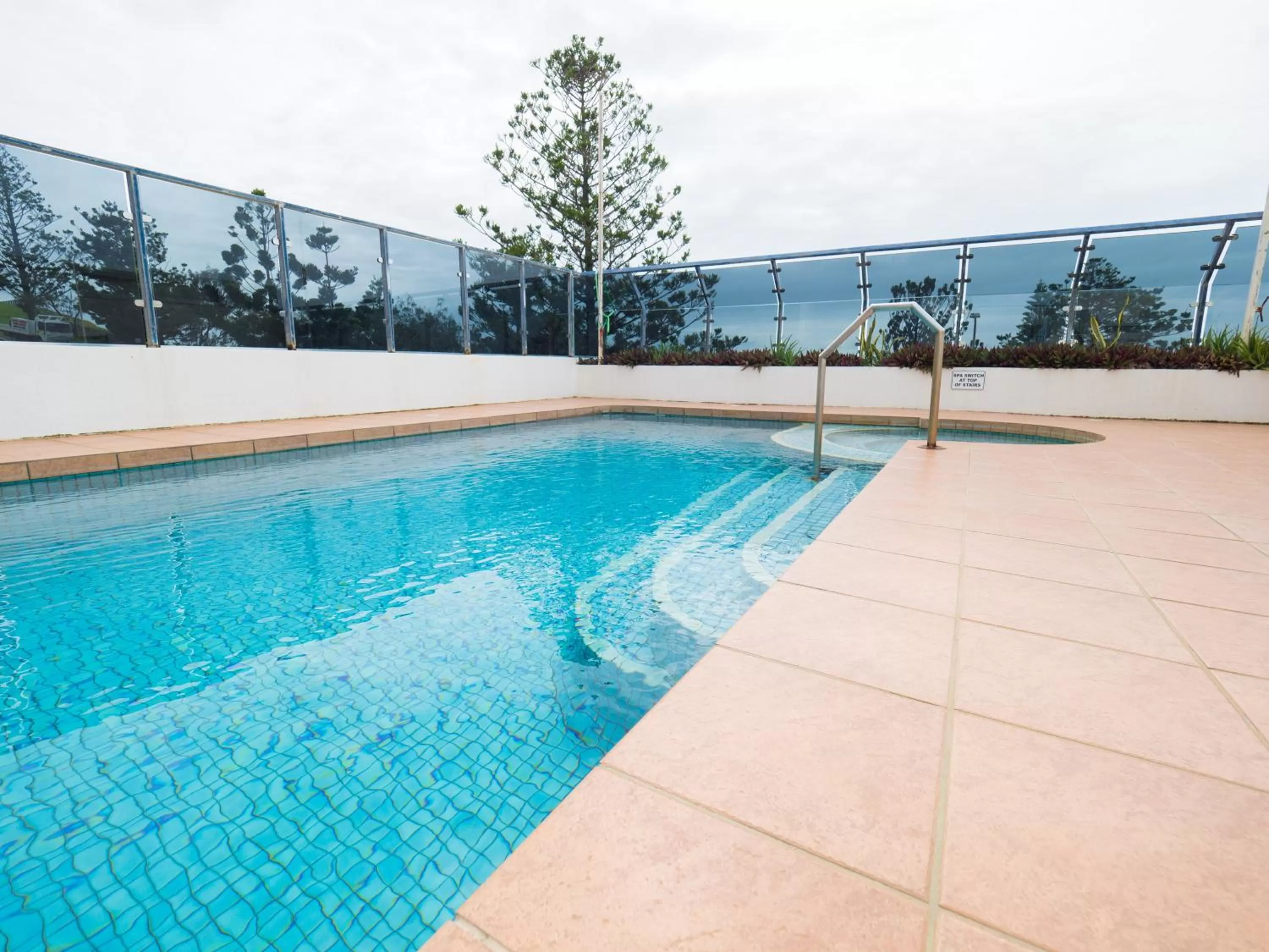 Swimming pool in Bayview Tower