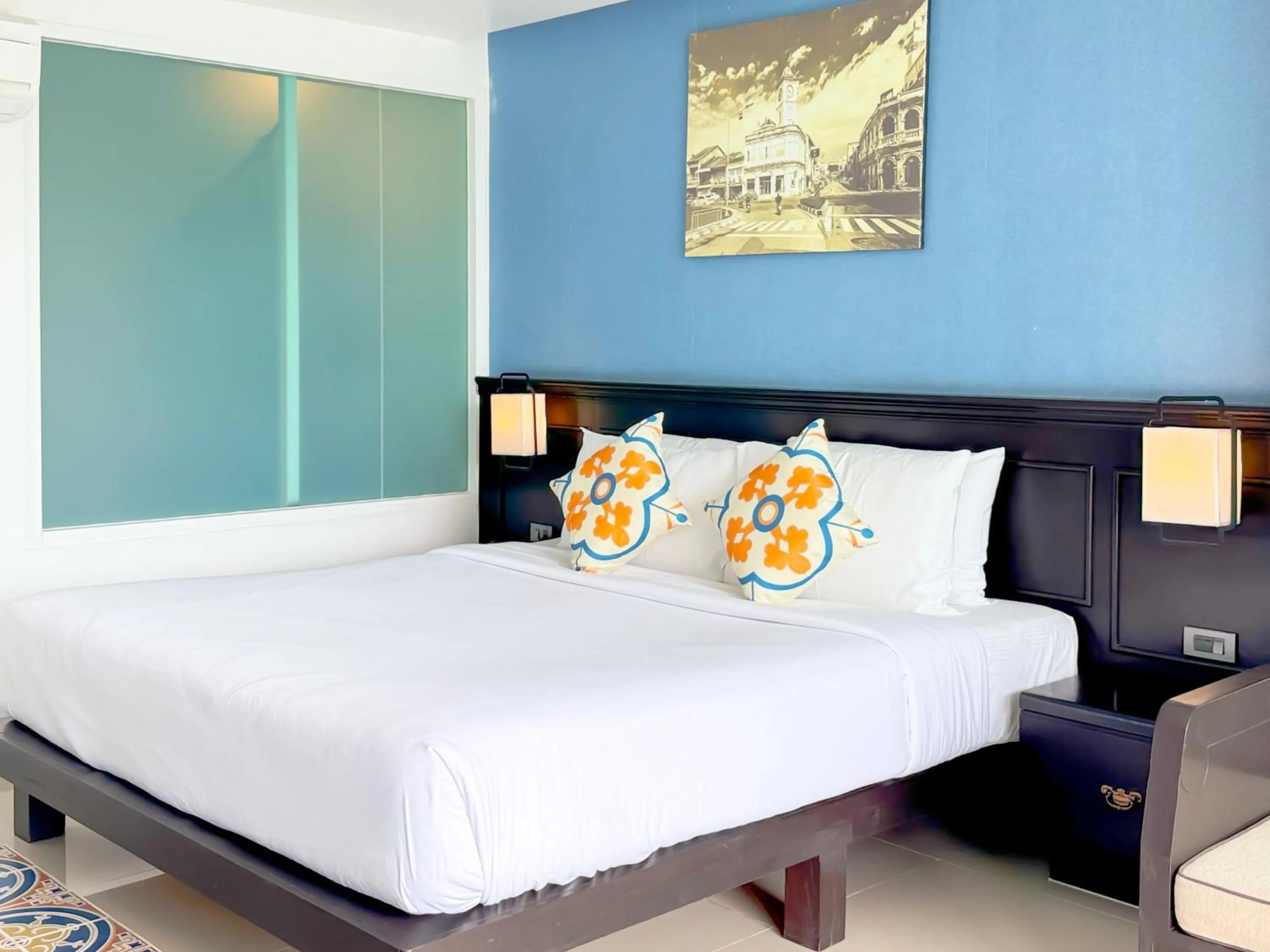 Bed in Grand Supicha City Hotel