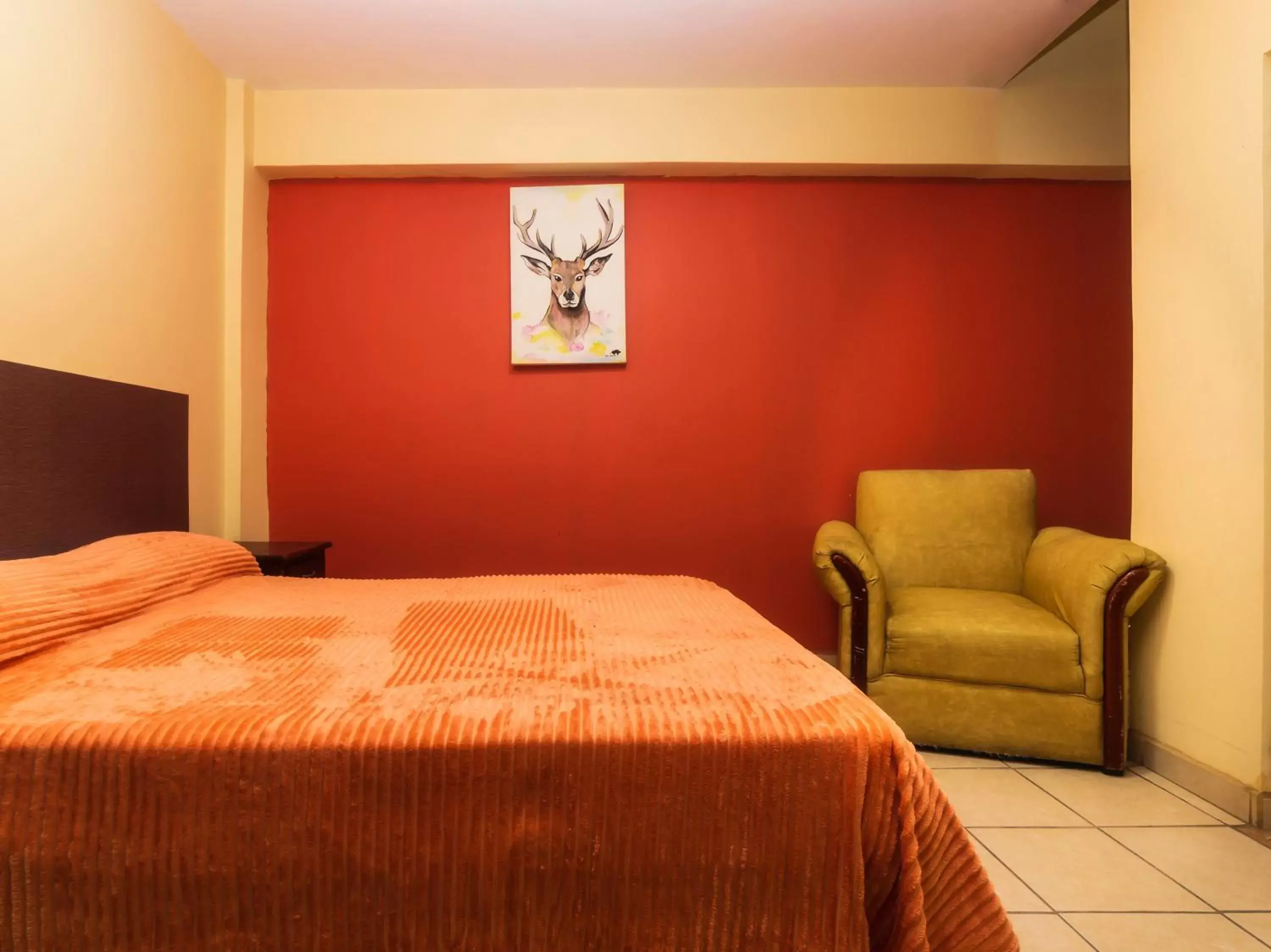Bed in Hotel Zaragoza