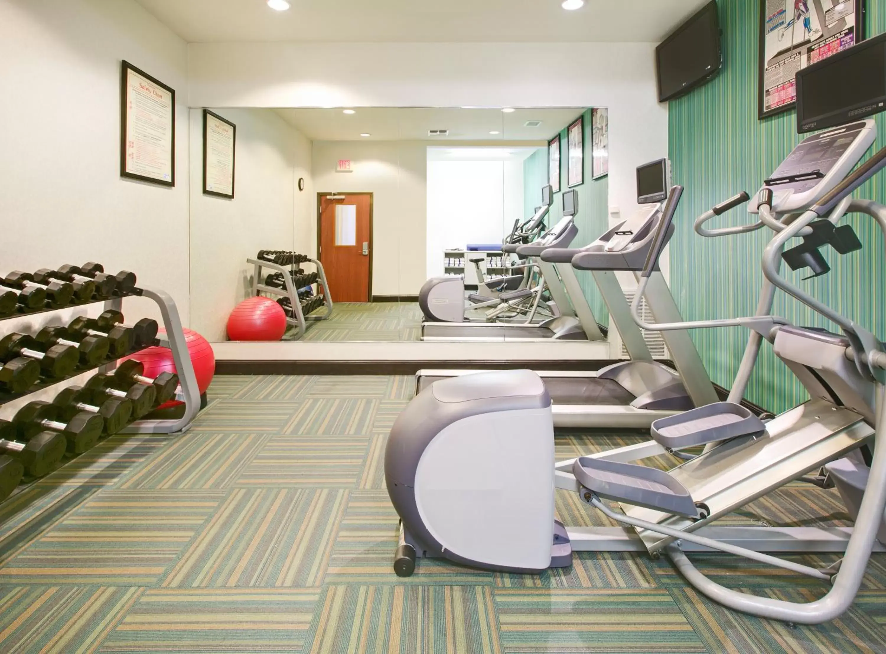 Fitness centre/facilities, Fitness Center/Facilities in Holiday Inn Express Denton UNT TWU, an IHG Hotel