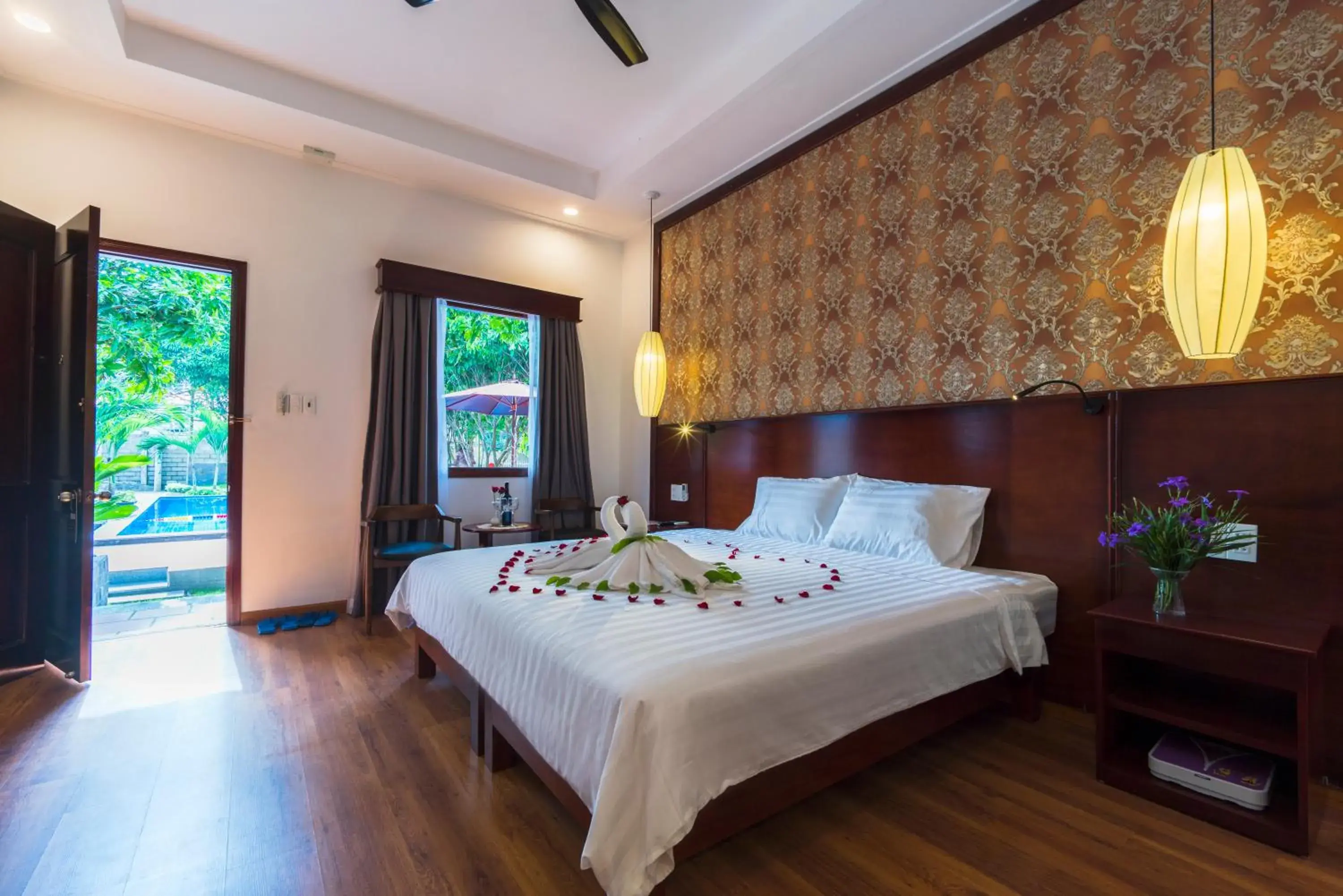 Bed in Phu Quoc Villa