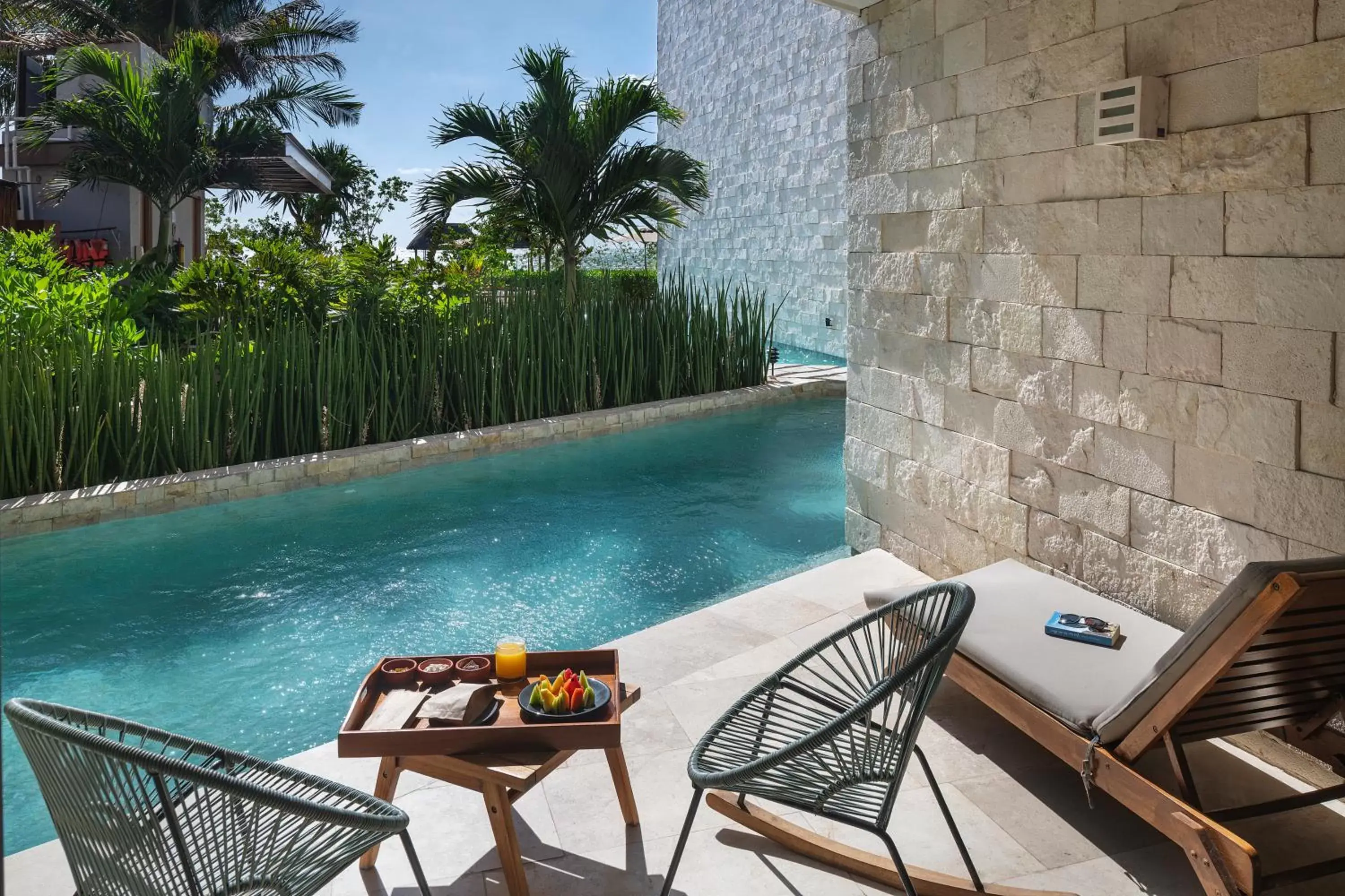 Natural landscape, Swimming Pool in Alea Tulum