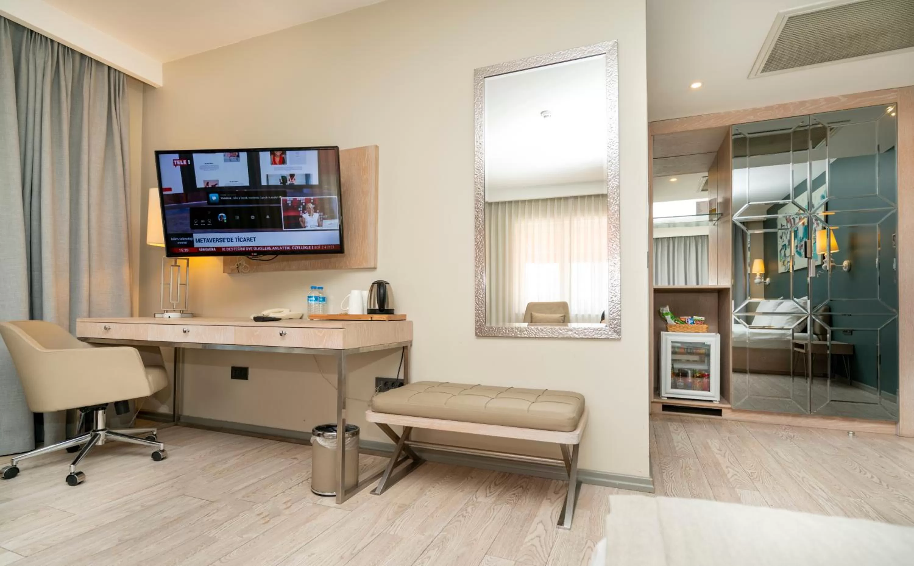 Seating area in The Gate Ataşehir Finance Centre