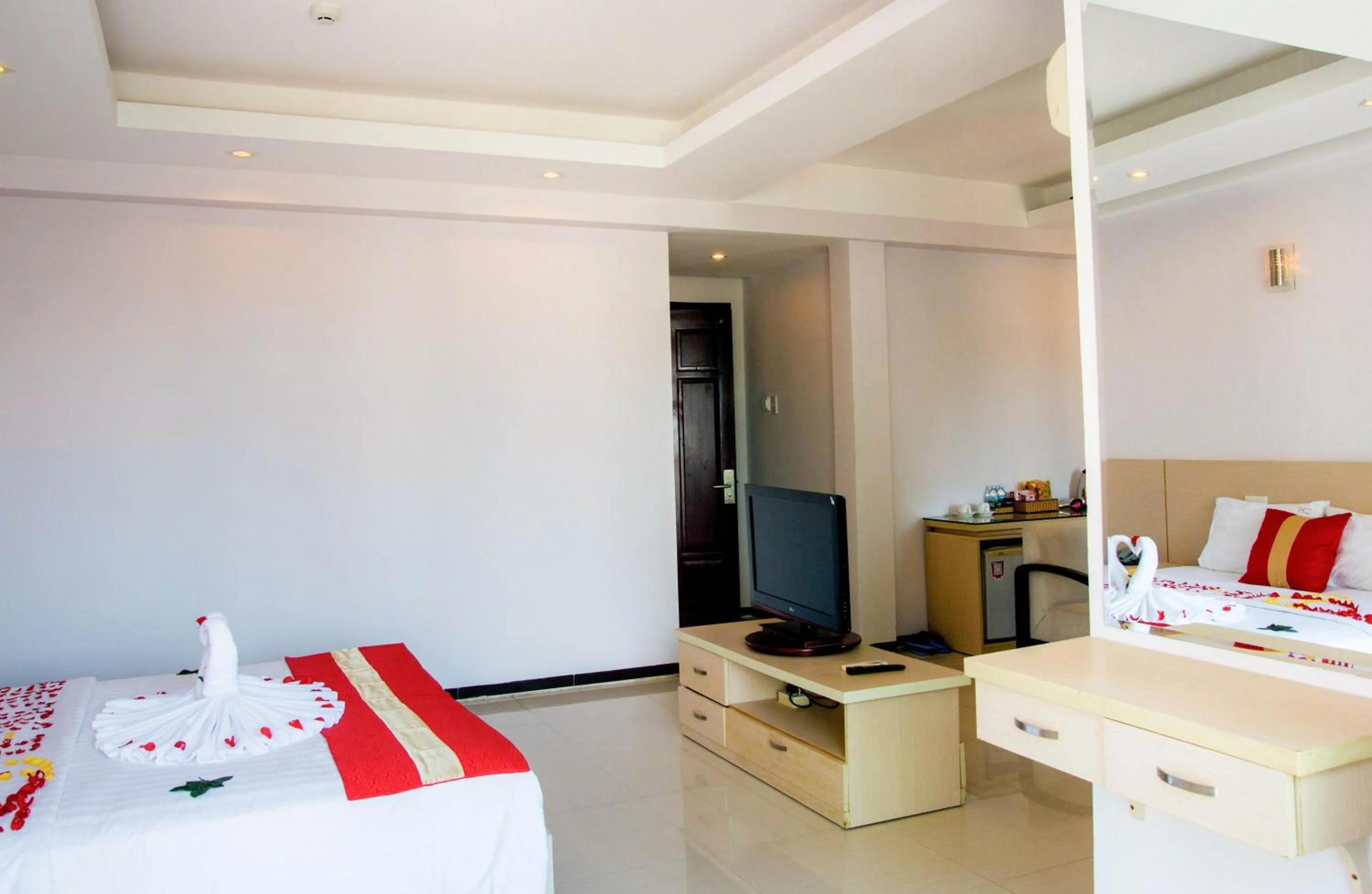 Bed in Le Duong Hotel