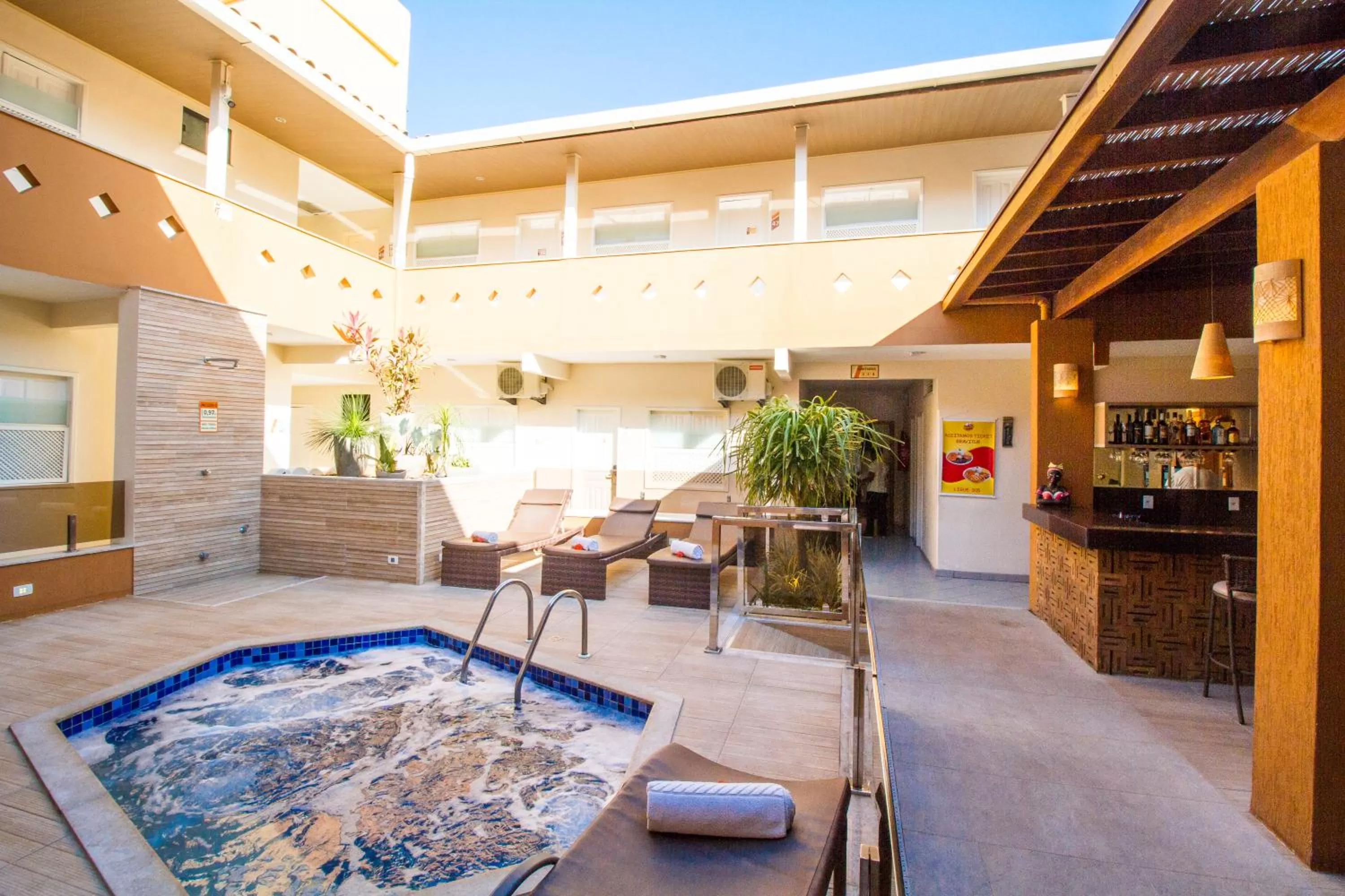 Hot Tub in Rede Andrade Terra Brasil