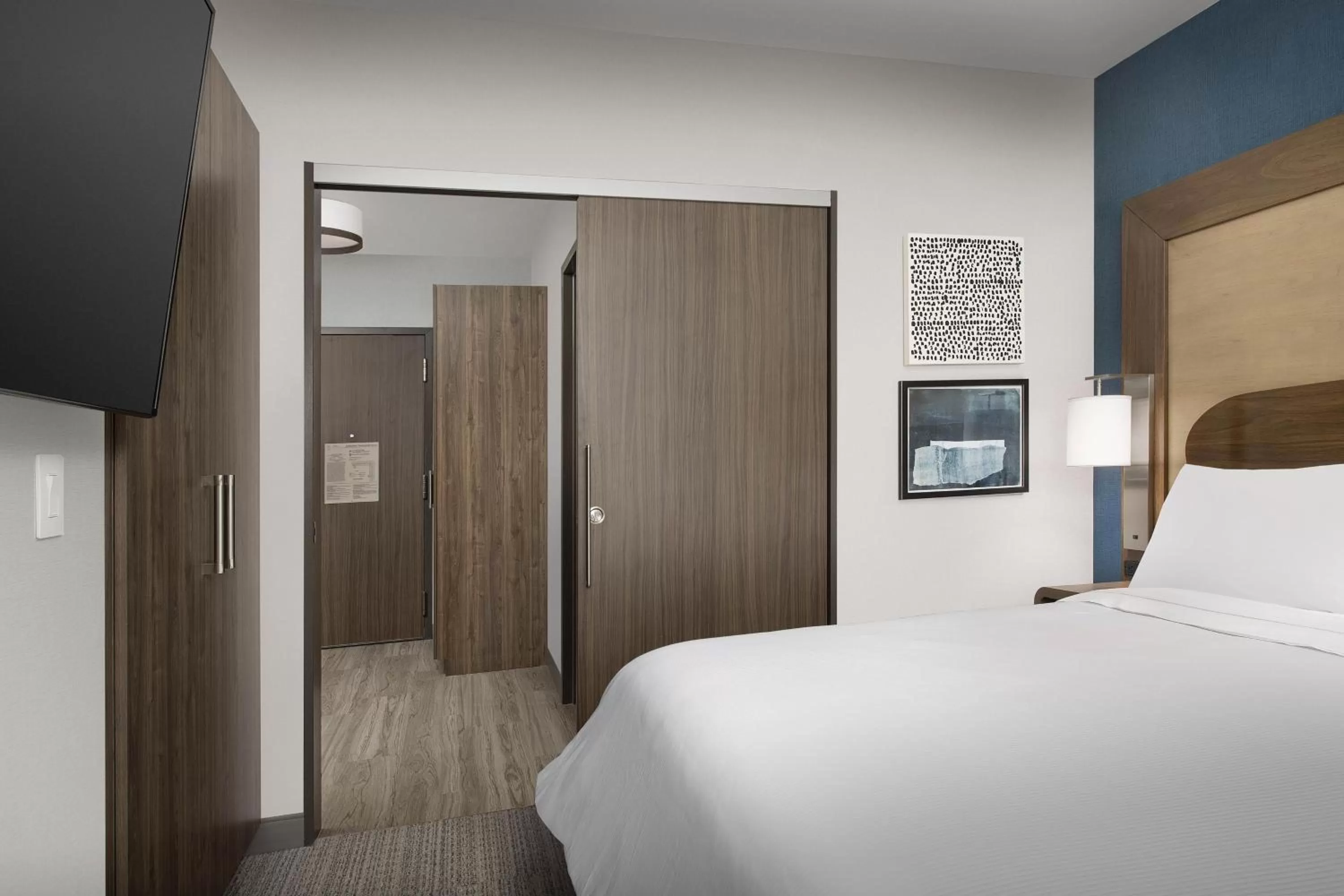 Bedroom, Bed in Element Seattle Sea-Tac Airport