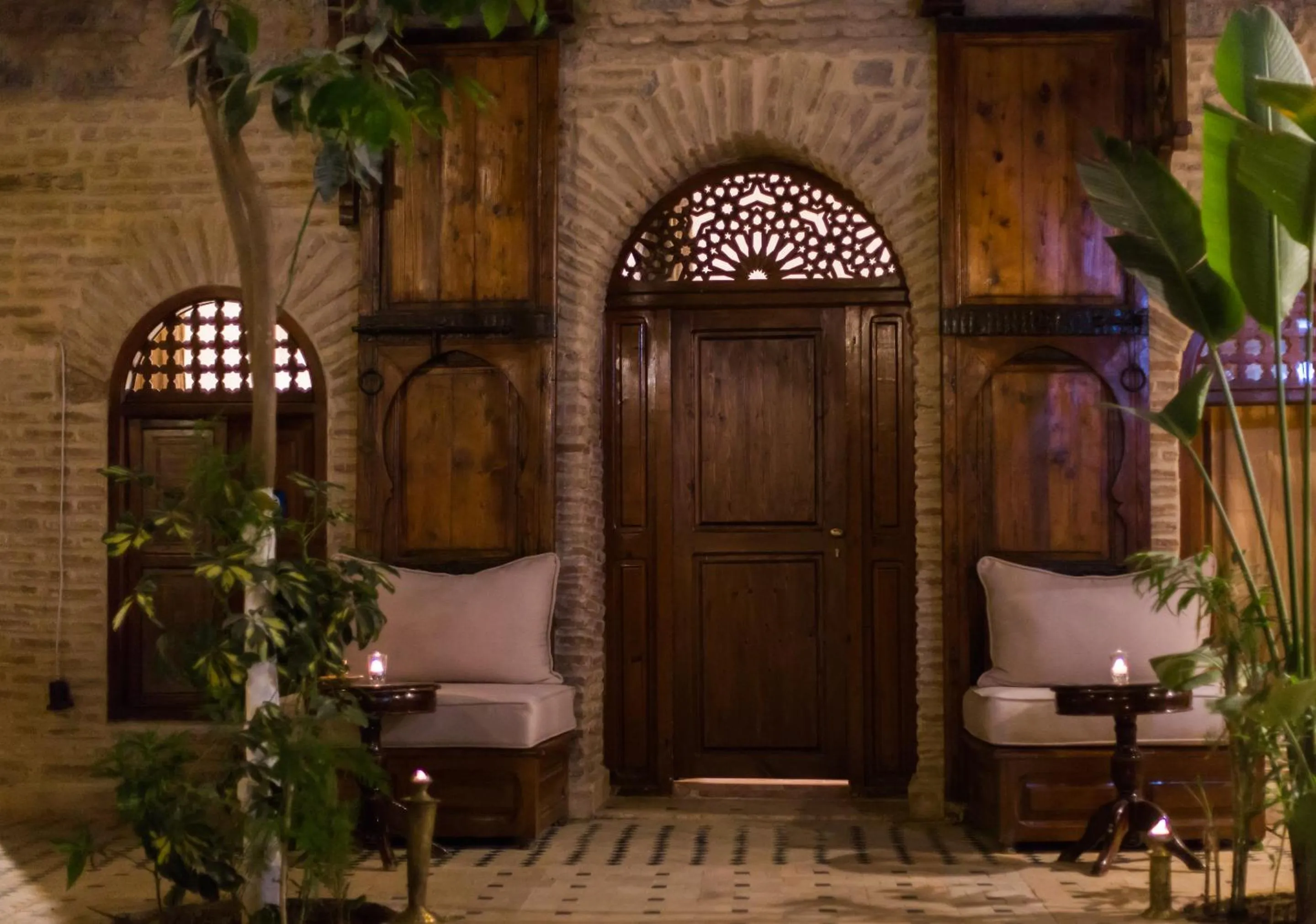 Facade/entrance in Riad Hidden