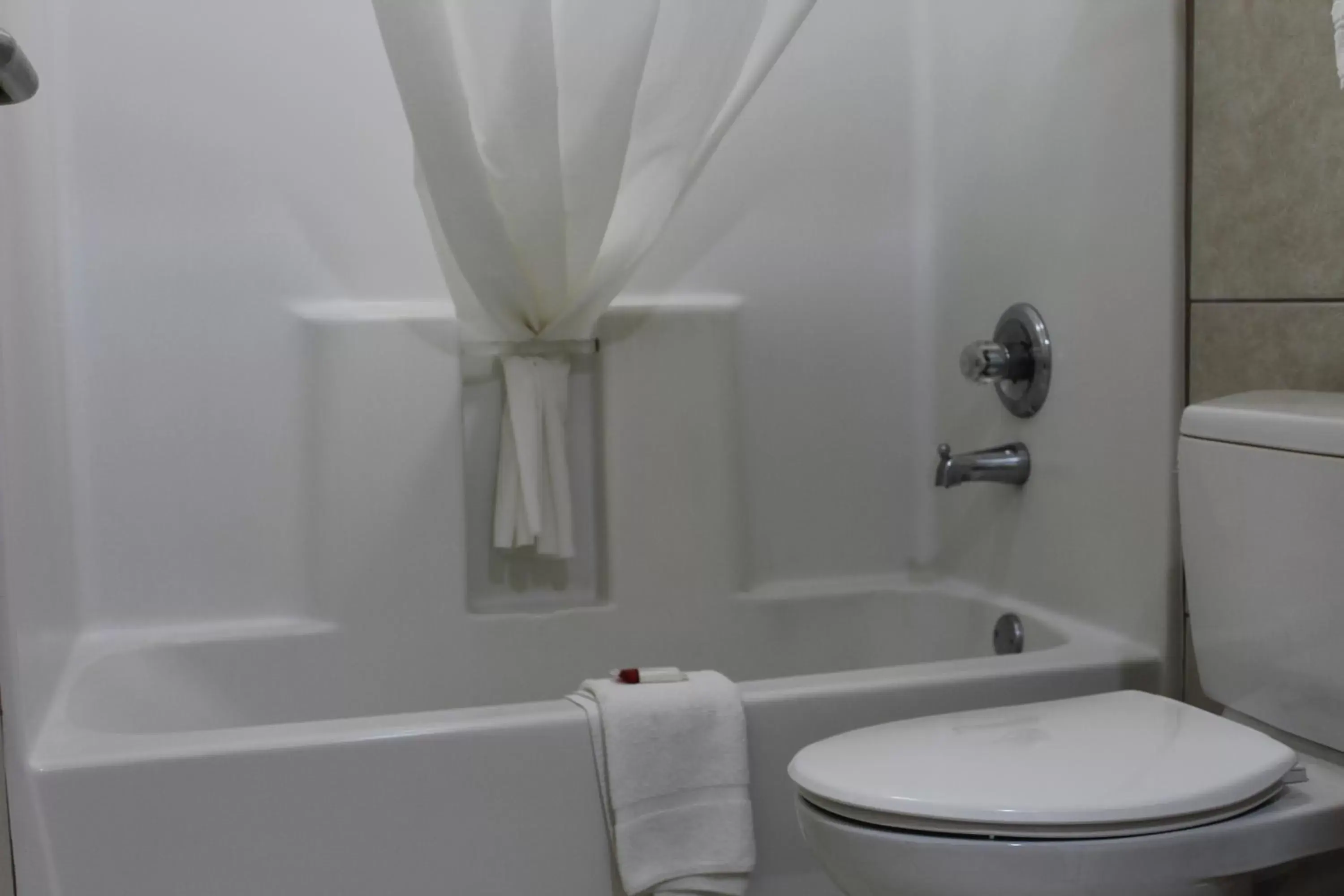 Toilet, Bathroom in Travelodge by Wyndham Florida City/Homestead/Everglades