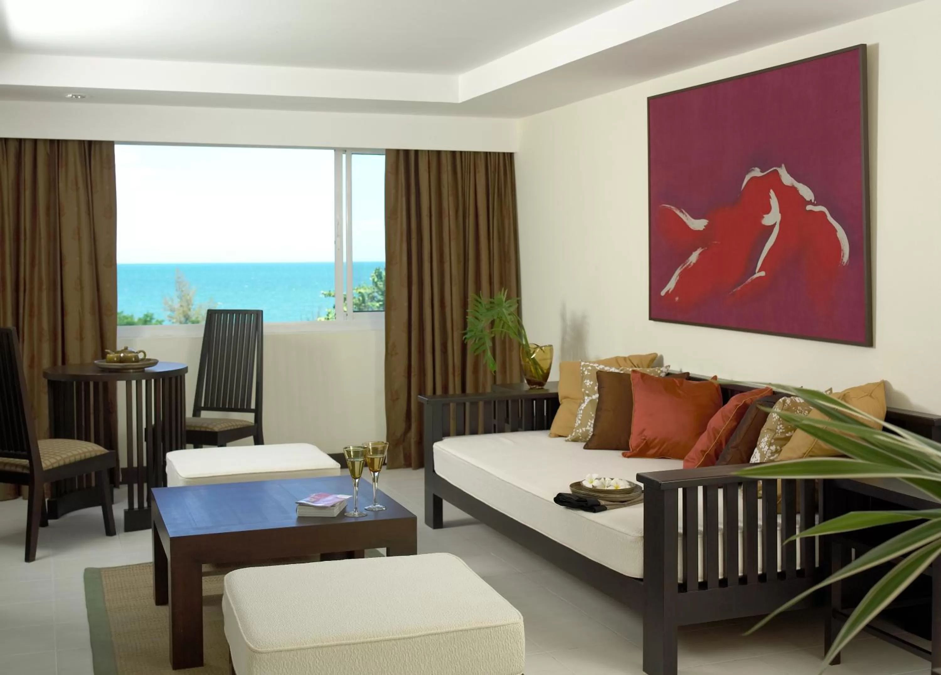 Living room in Veranda Lodge