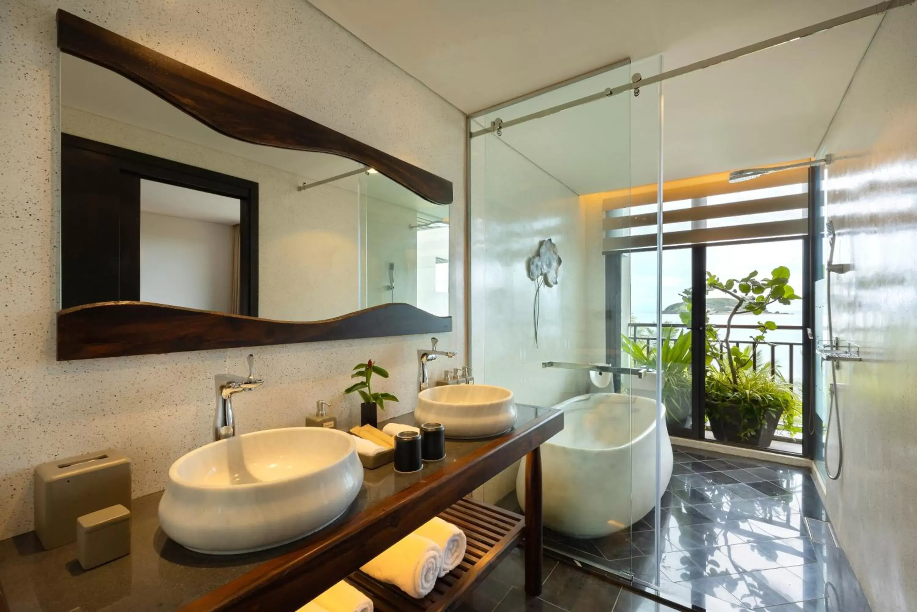 Bath, Bathroom in Amiana Resort Nha Trang