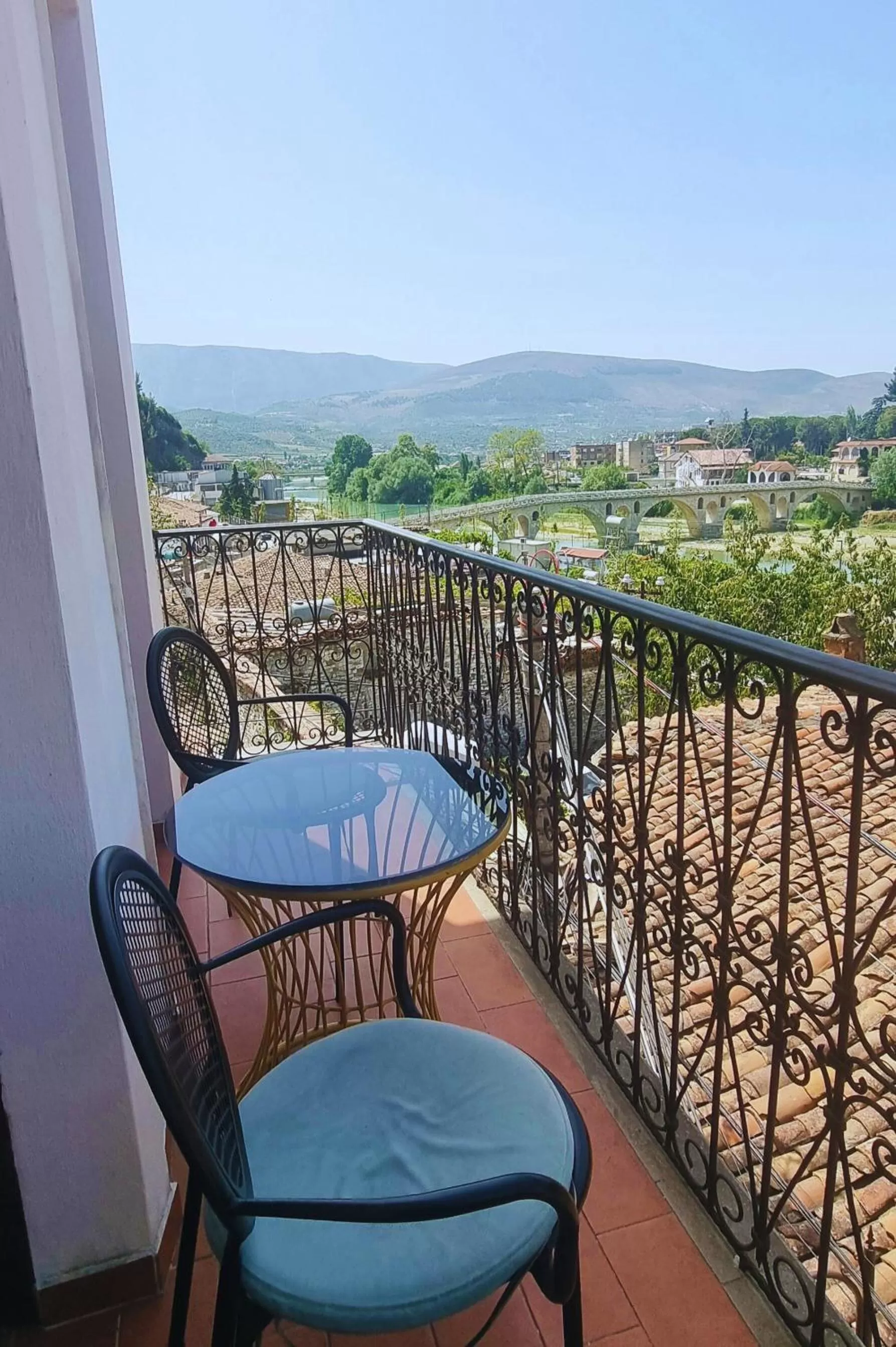 Balcony/Terrace in Hotel Gorica- UNESCO quarter
