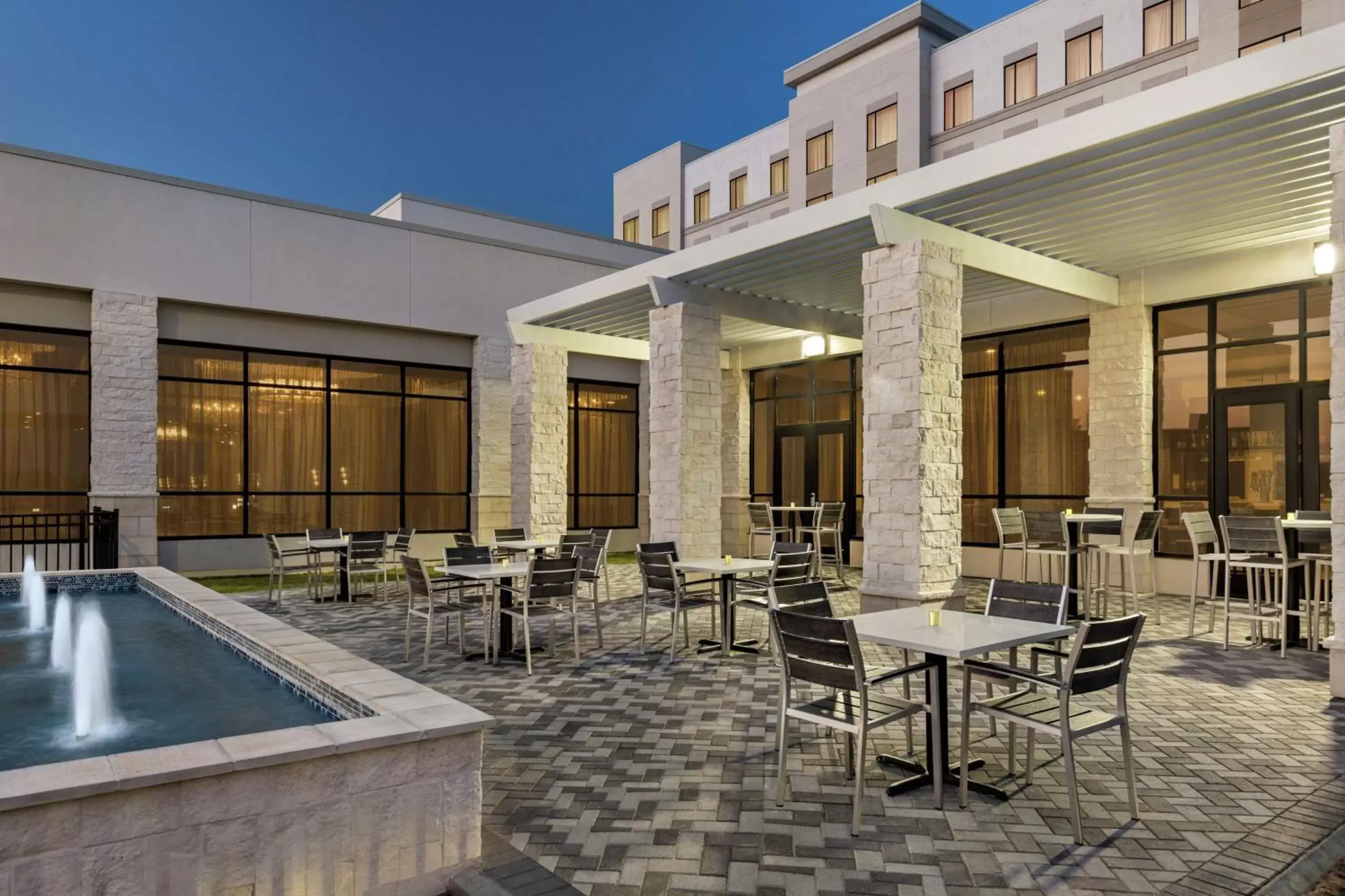 Patio, Swimming Pool in Embassy Suites by Hilton Round Rock