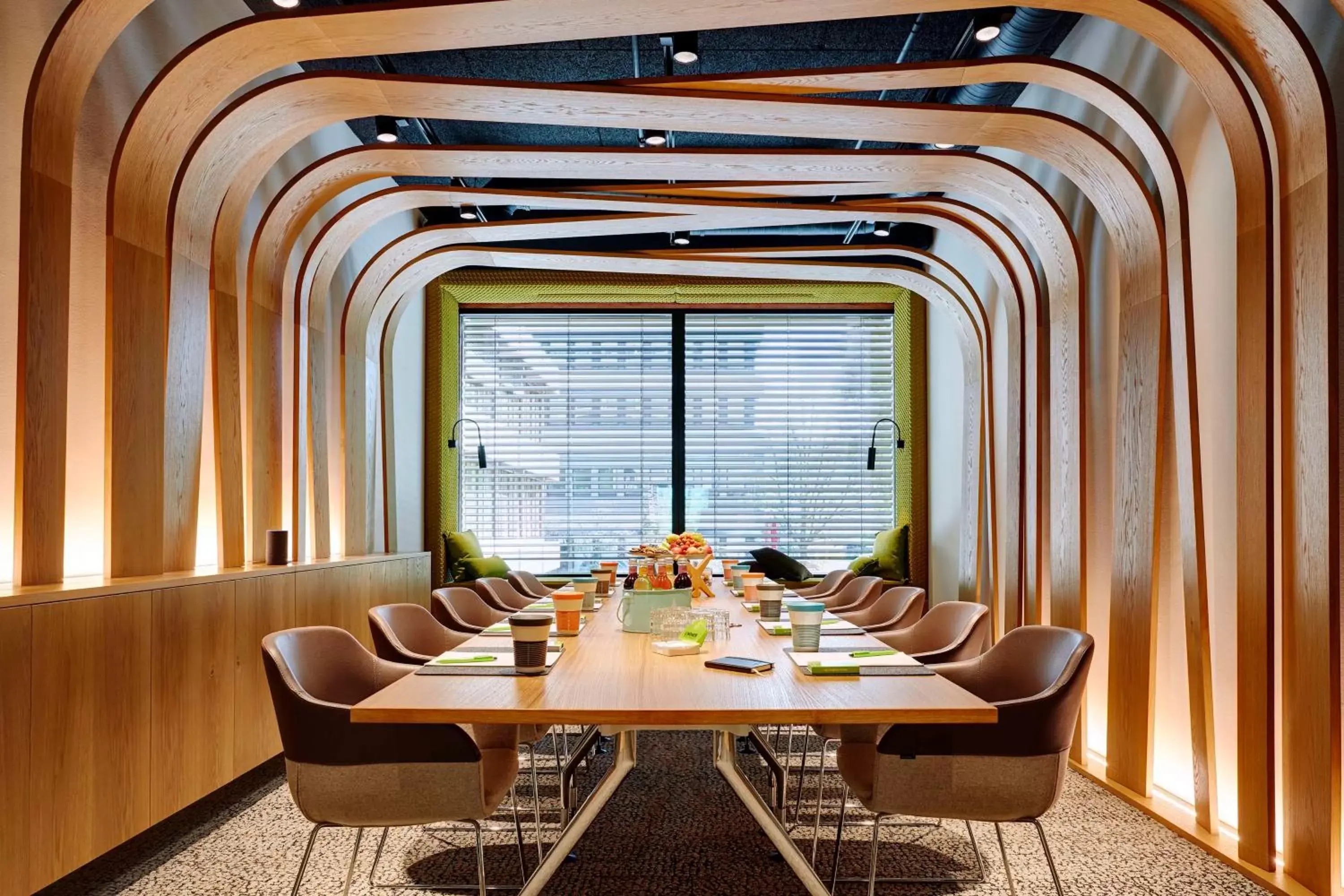 Meeting/conference room in Lindner Hotel Dusseldorf Seestern, part of JdV by Hyatt