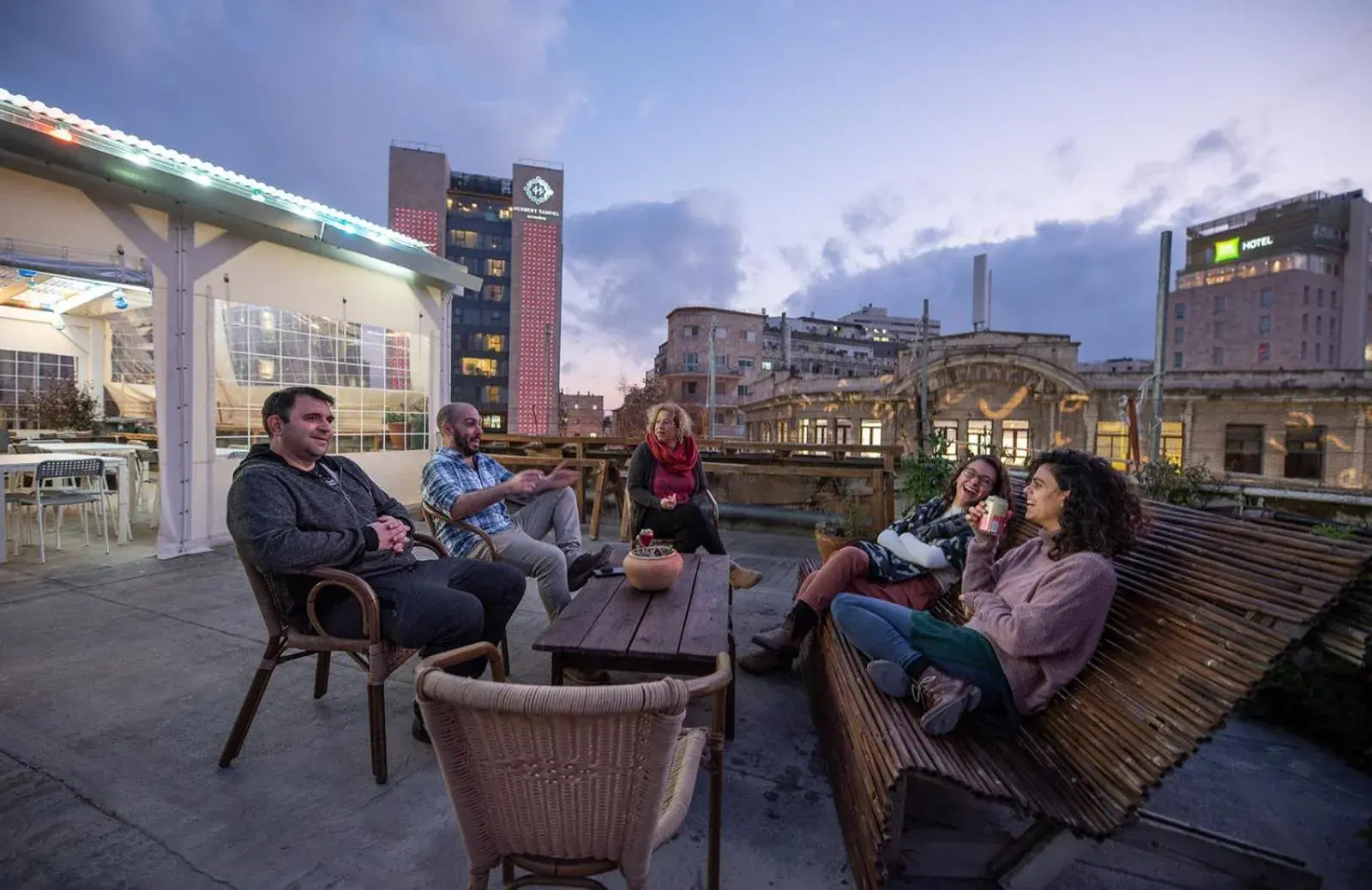 Staff in Jerusalem Hostel