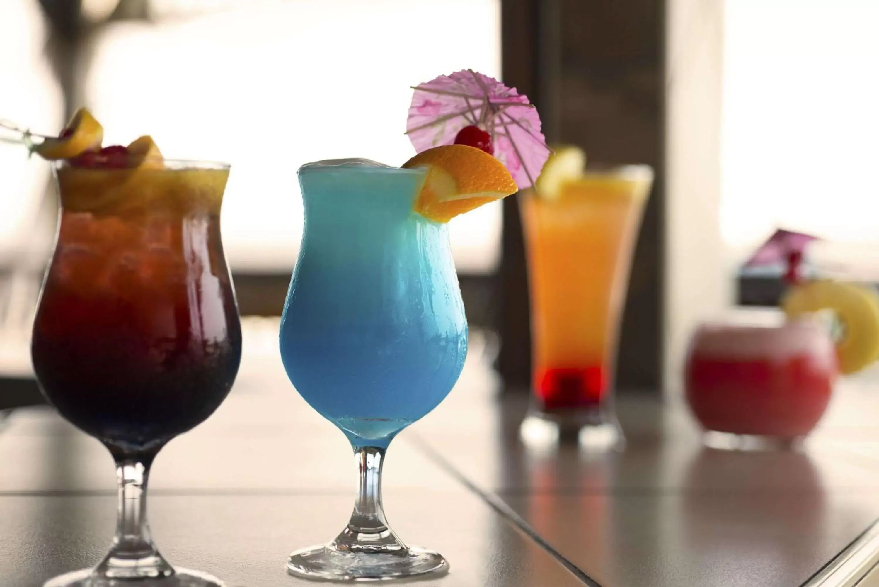 Lounge or bar, Drinks in Days Inn by Wyndham Panama City Beach/Ocean Front