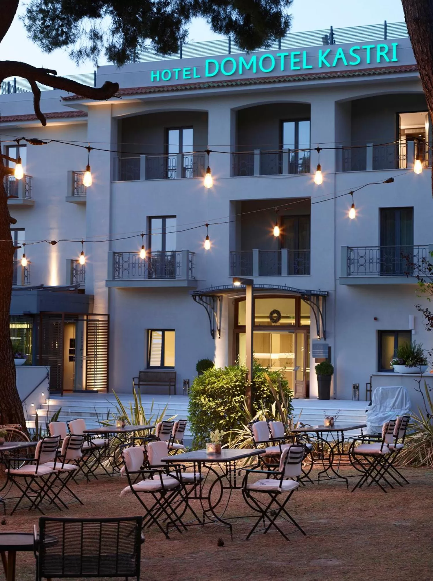 View (from property/room) in Domotel Kastri