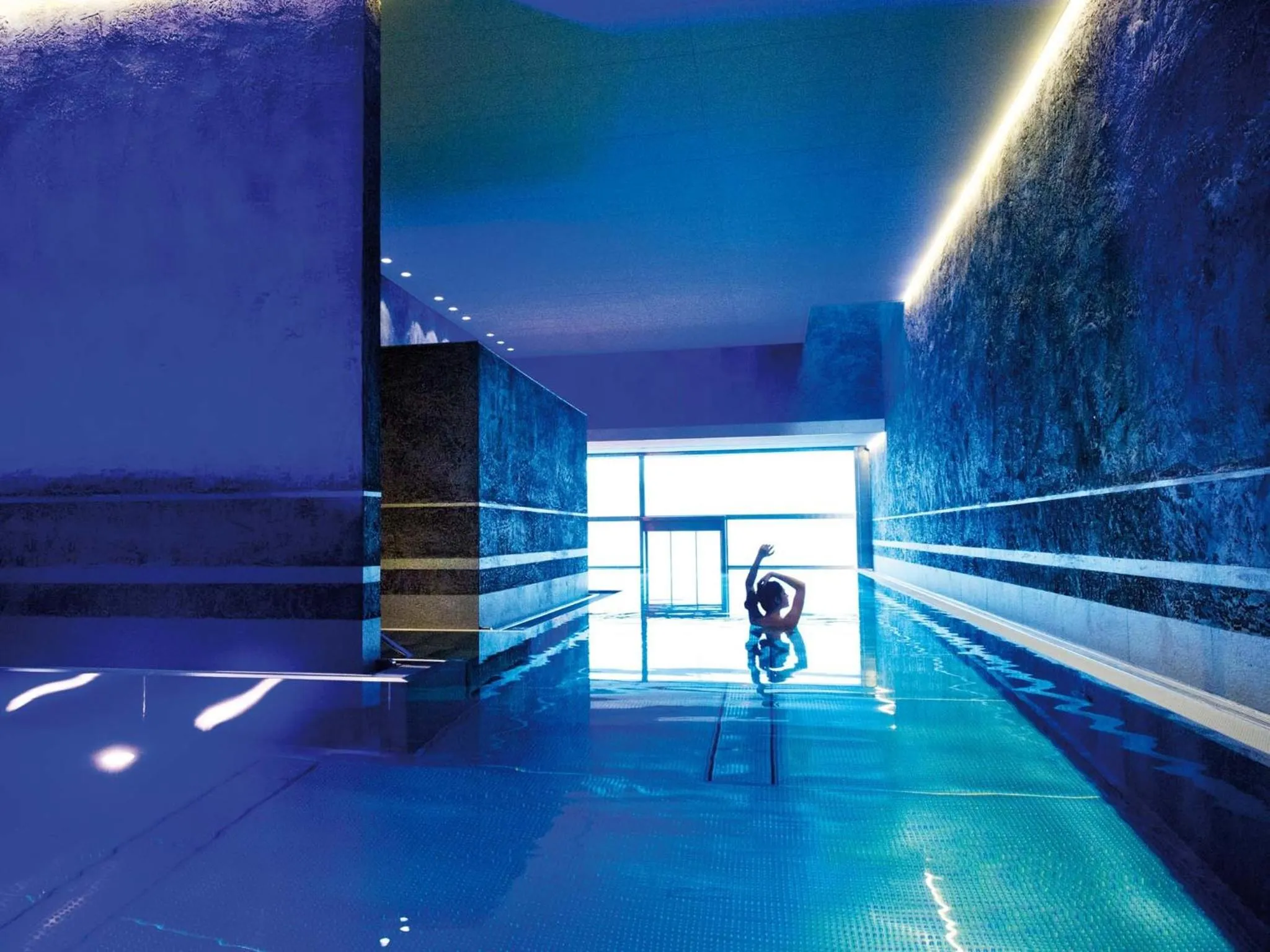 Swimming pool in Luxury All Inclusive Resort Schwarzbrunn 4 Sterne Superior