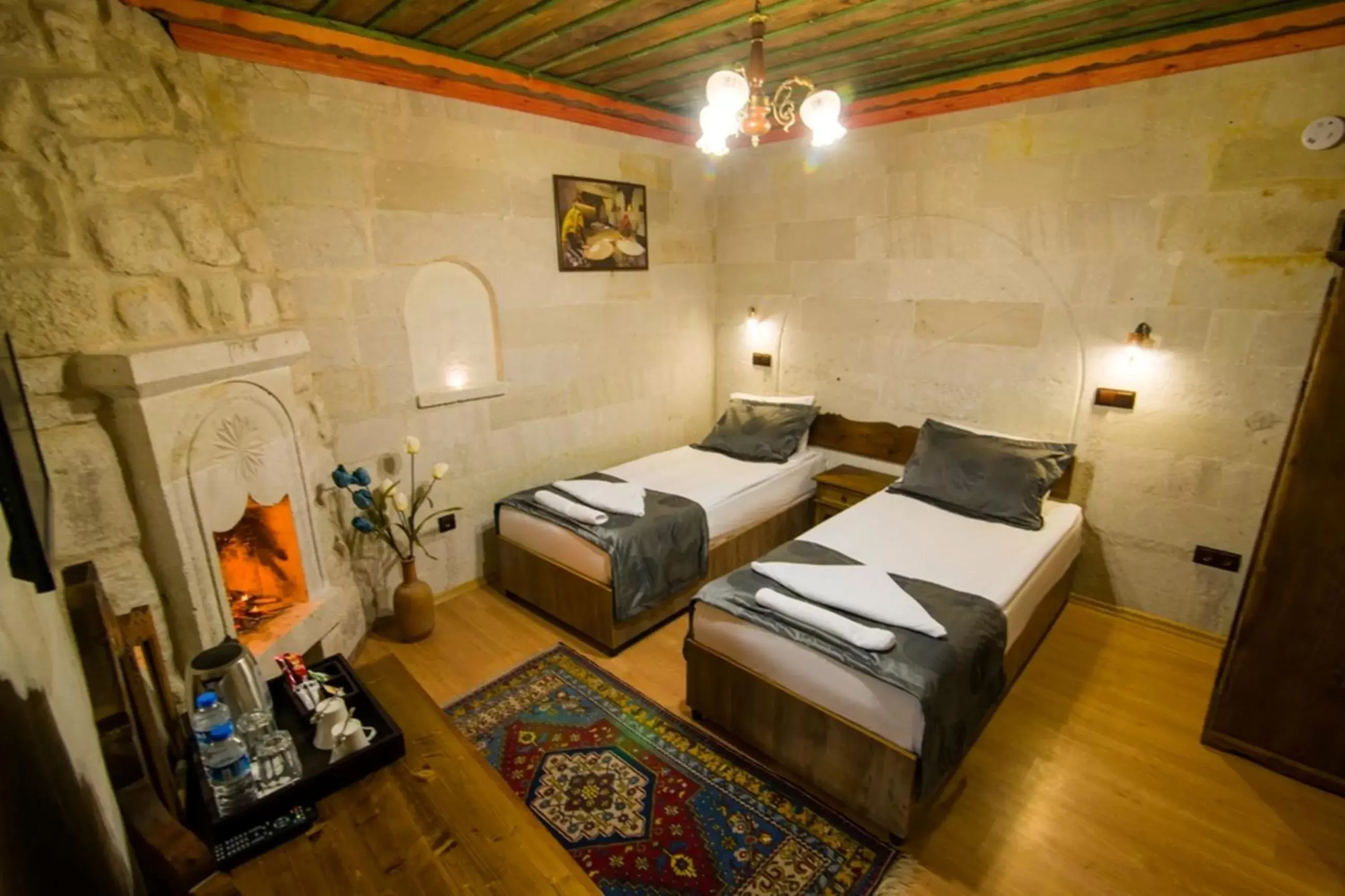 Photo of the whole room, Bed in Historical Goreme House