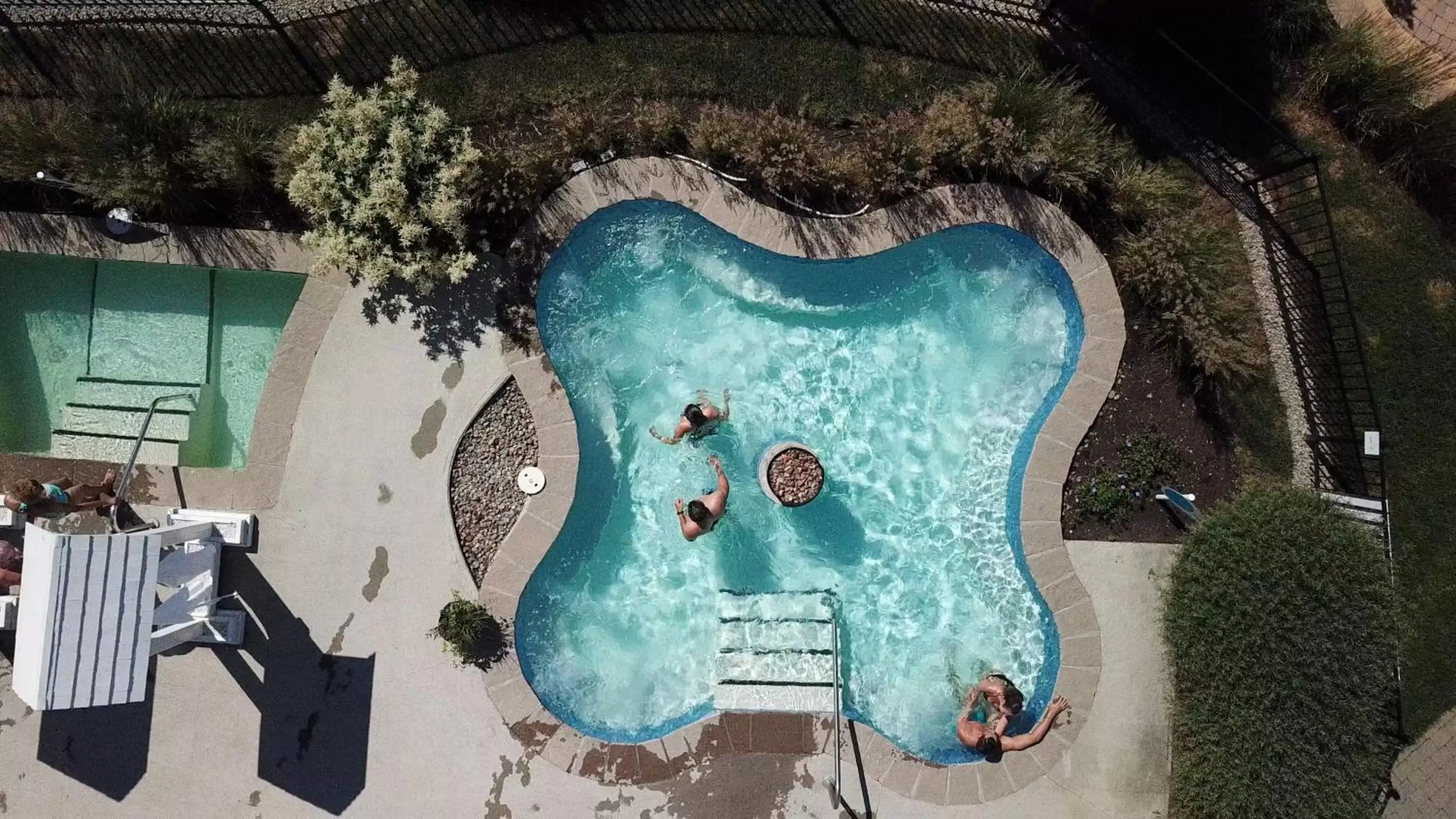 Hot Spring Bath, Pool View in Estérel Resort