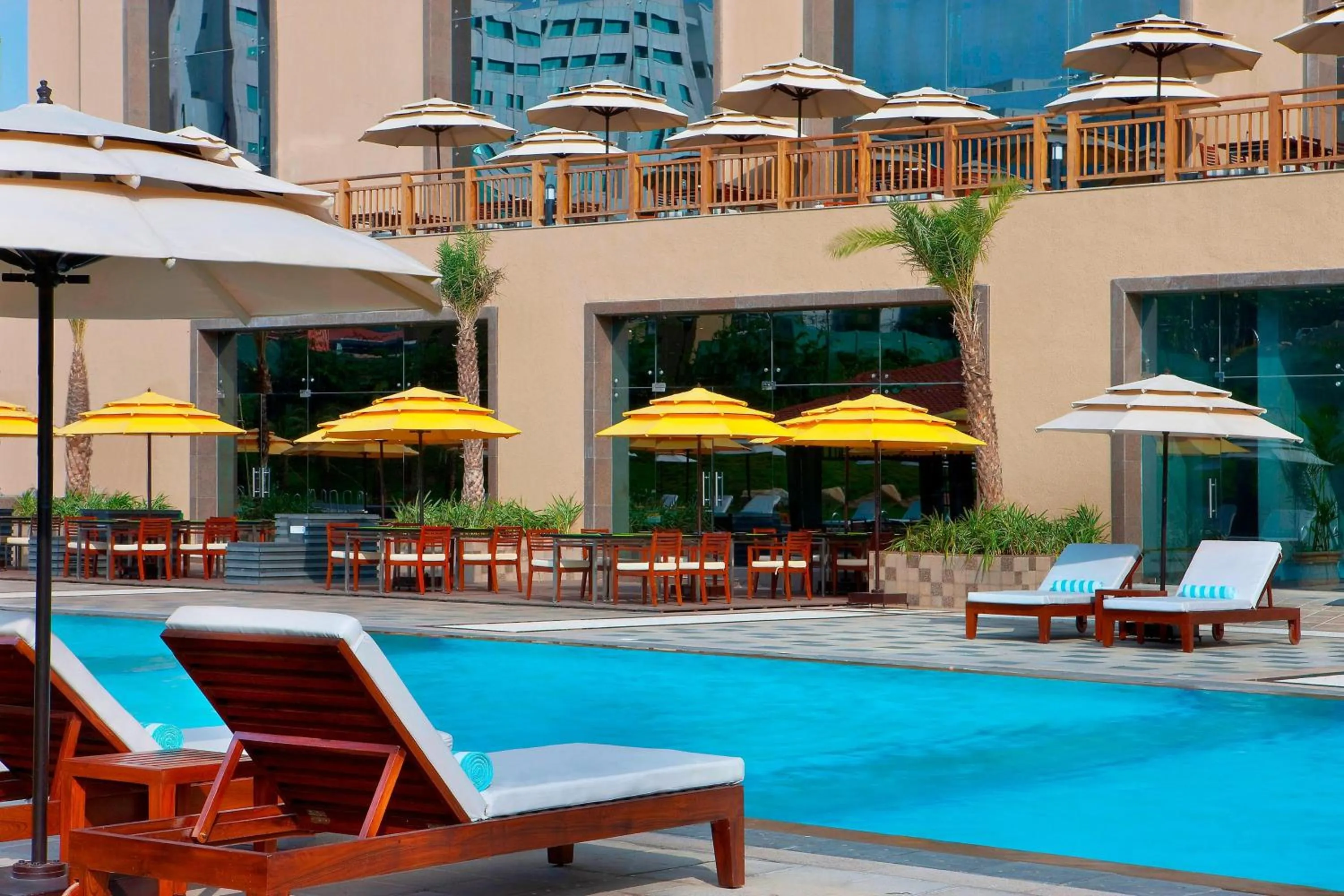 Swimming pool in The Westin Hyderabad Mindspace