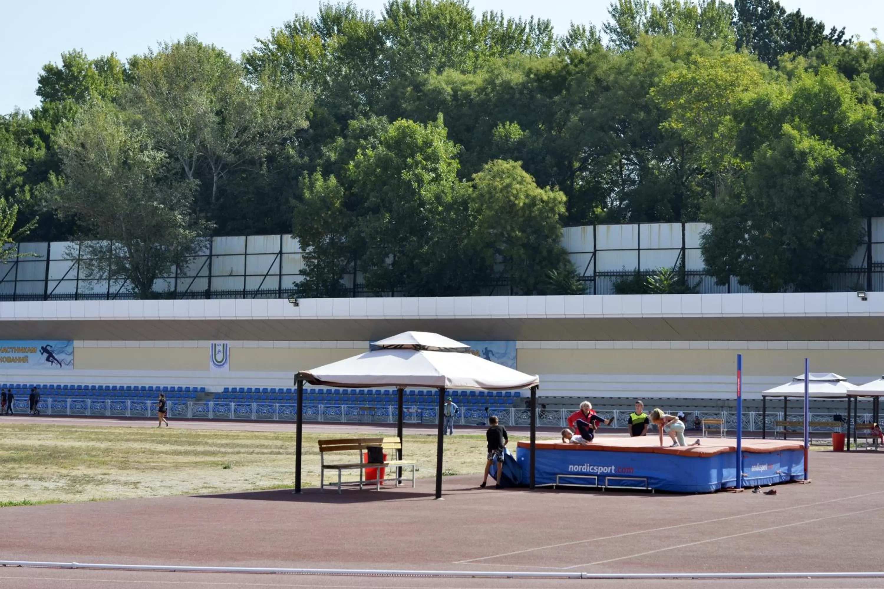 Property building in Pakhtakor Athletics hotel