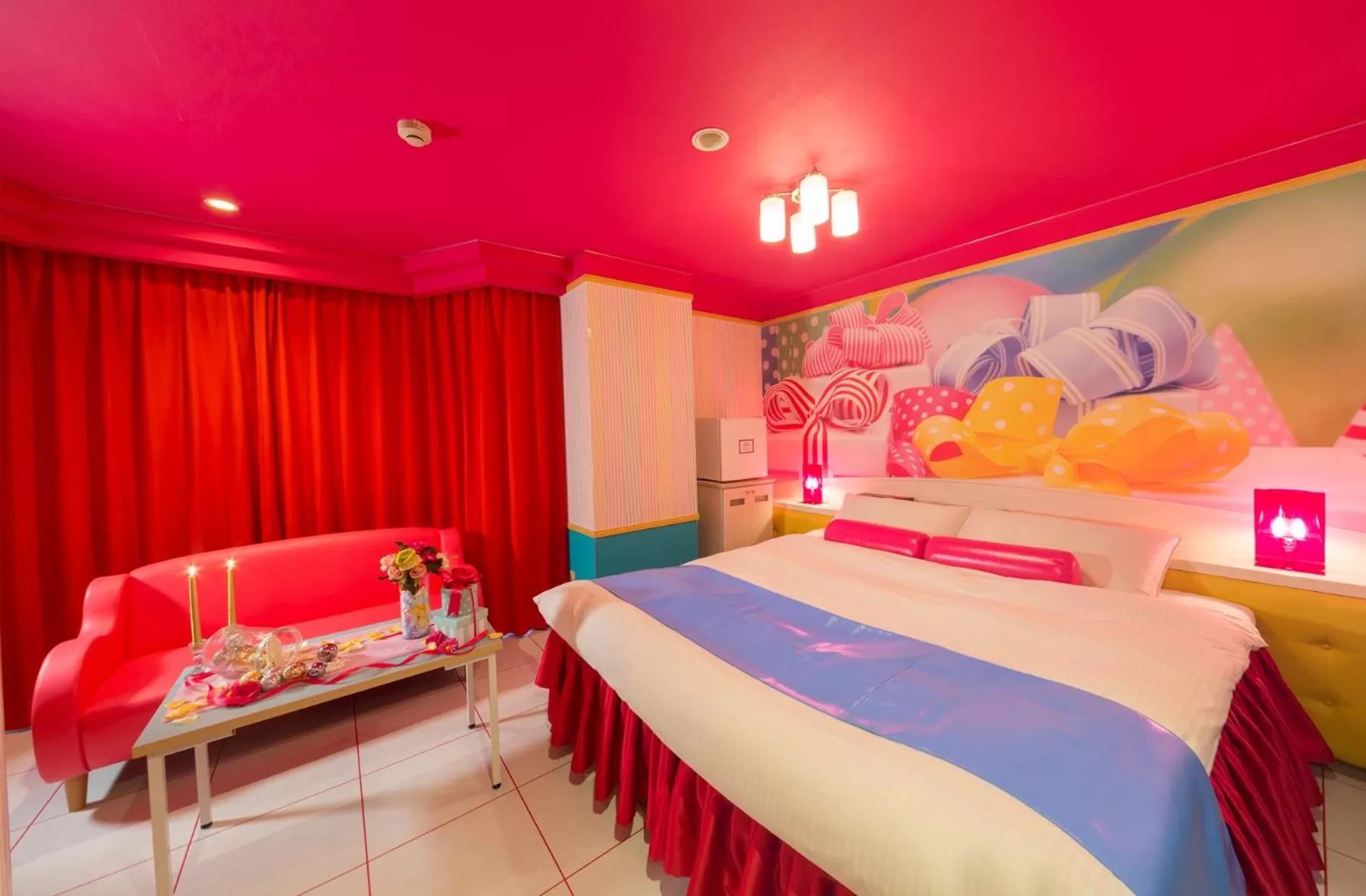 Photo of the whole room, Bed in Hotel Renaissance Sendai -Adult Only