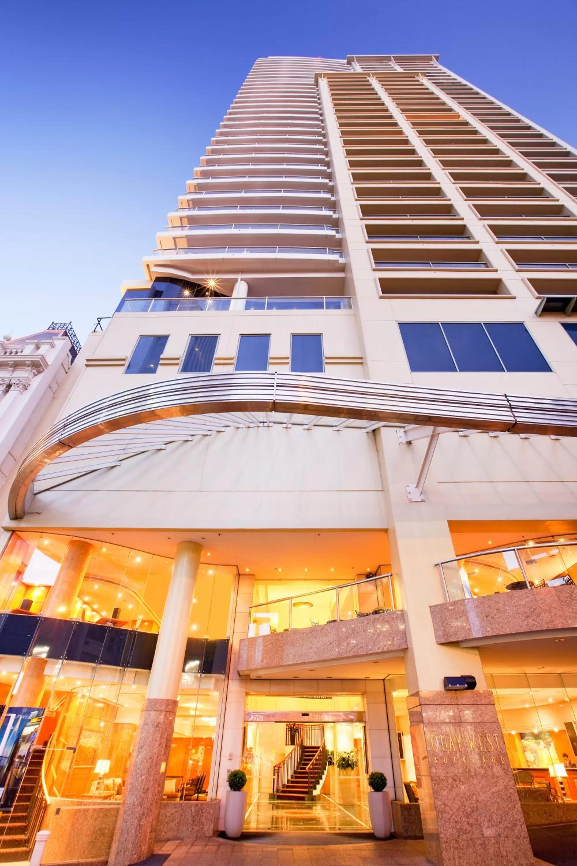 Property building in The Sebel Quay West Auckland