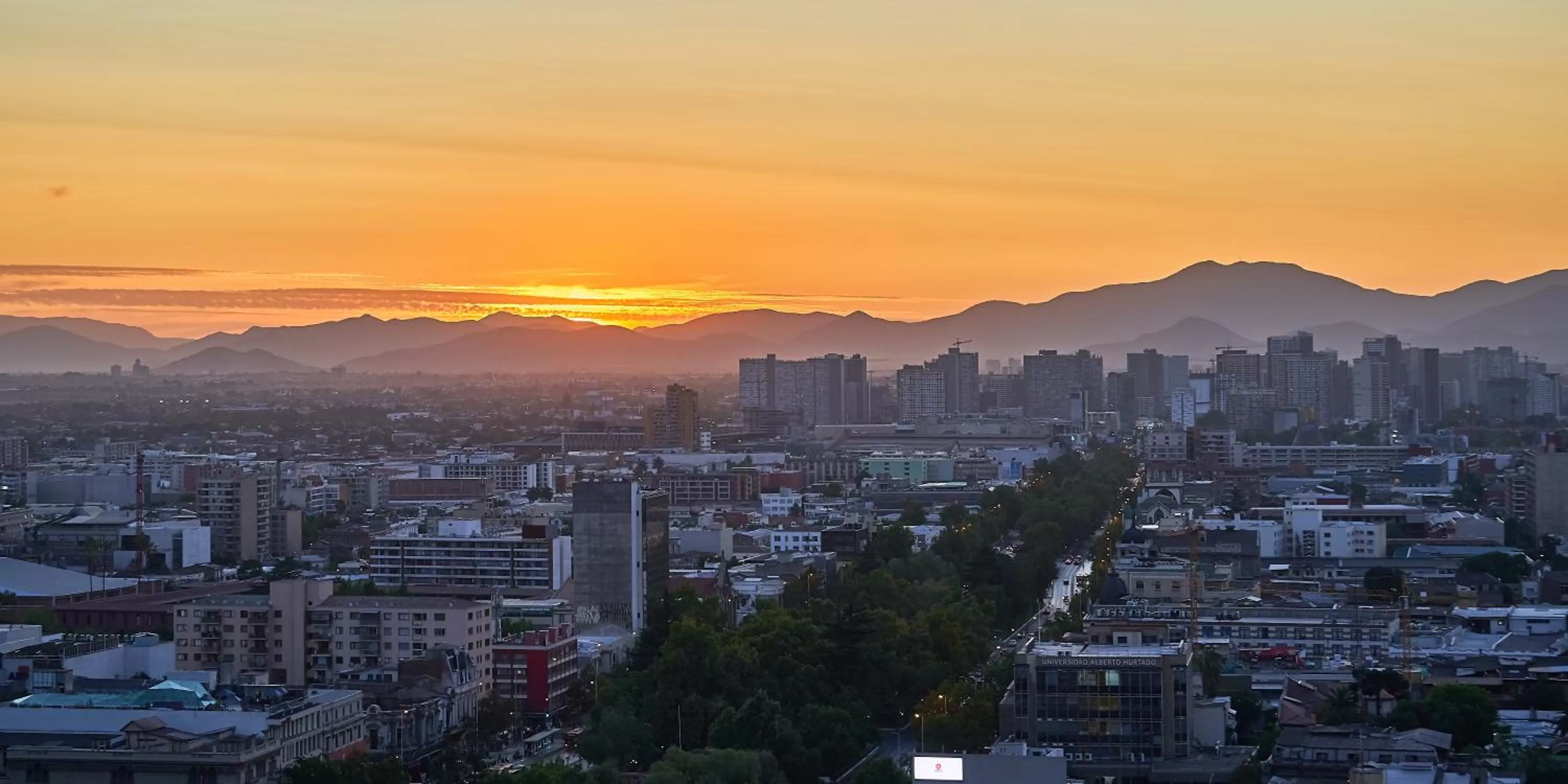 Sunset in RQ Santiago