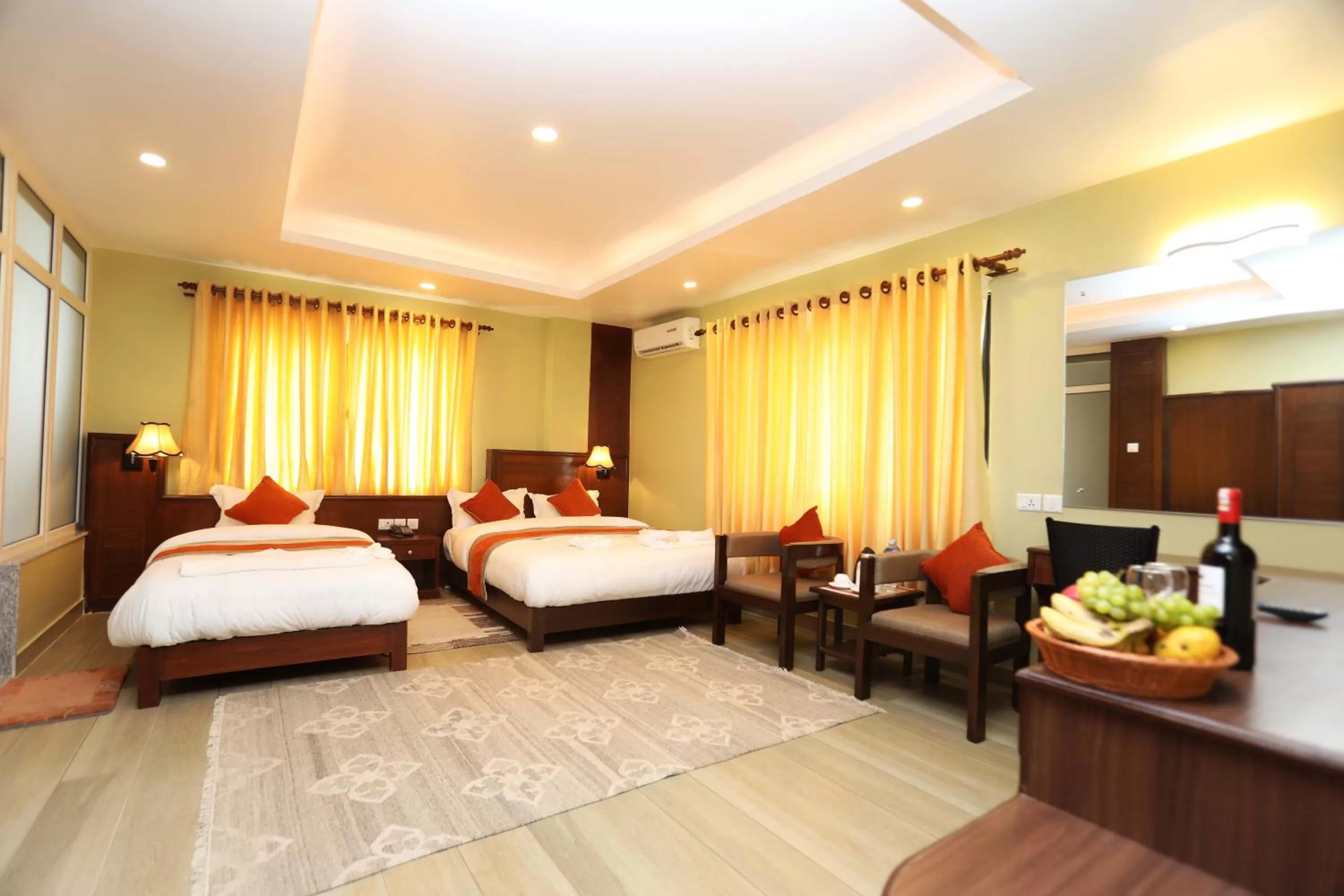 Decorative detail in Hotel The Clock