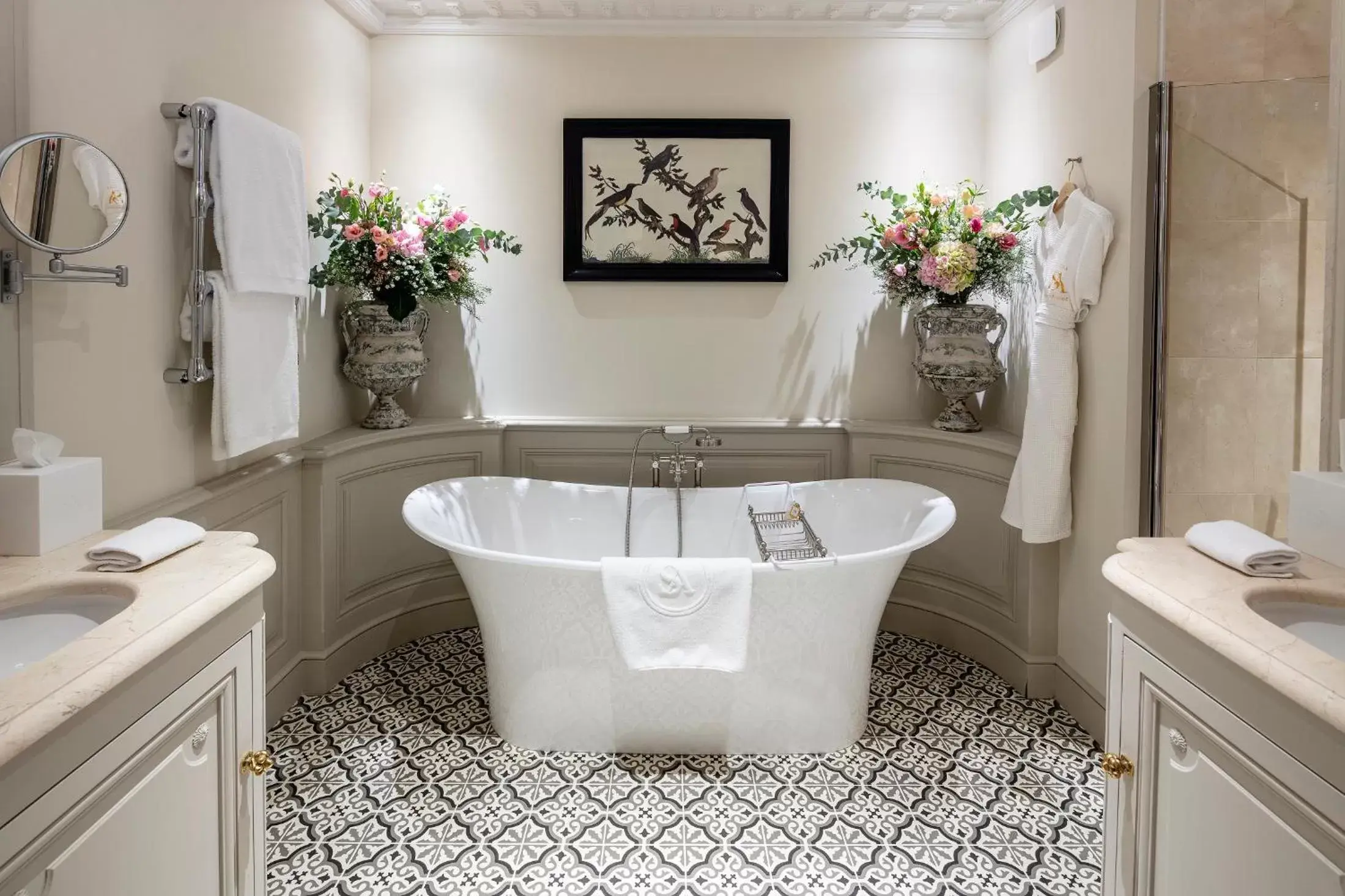 Bathroom in Villa Saint-Ange