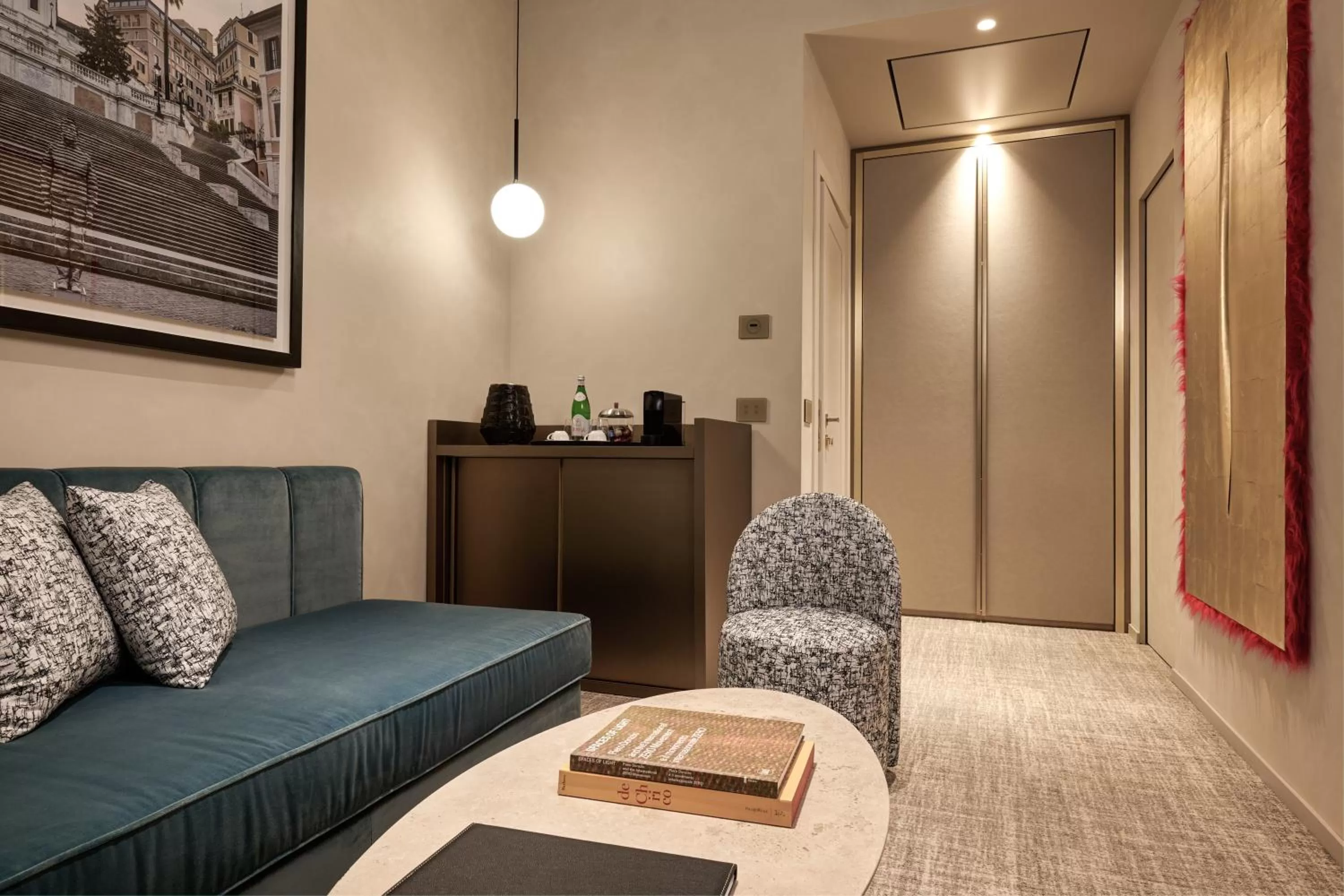 Bedroom, Bed in Borghese Contemporary Hotel