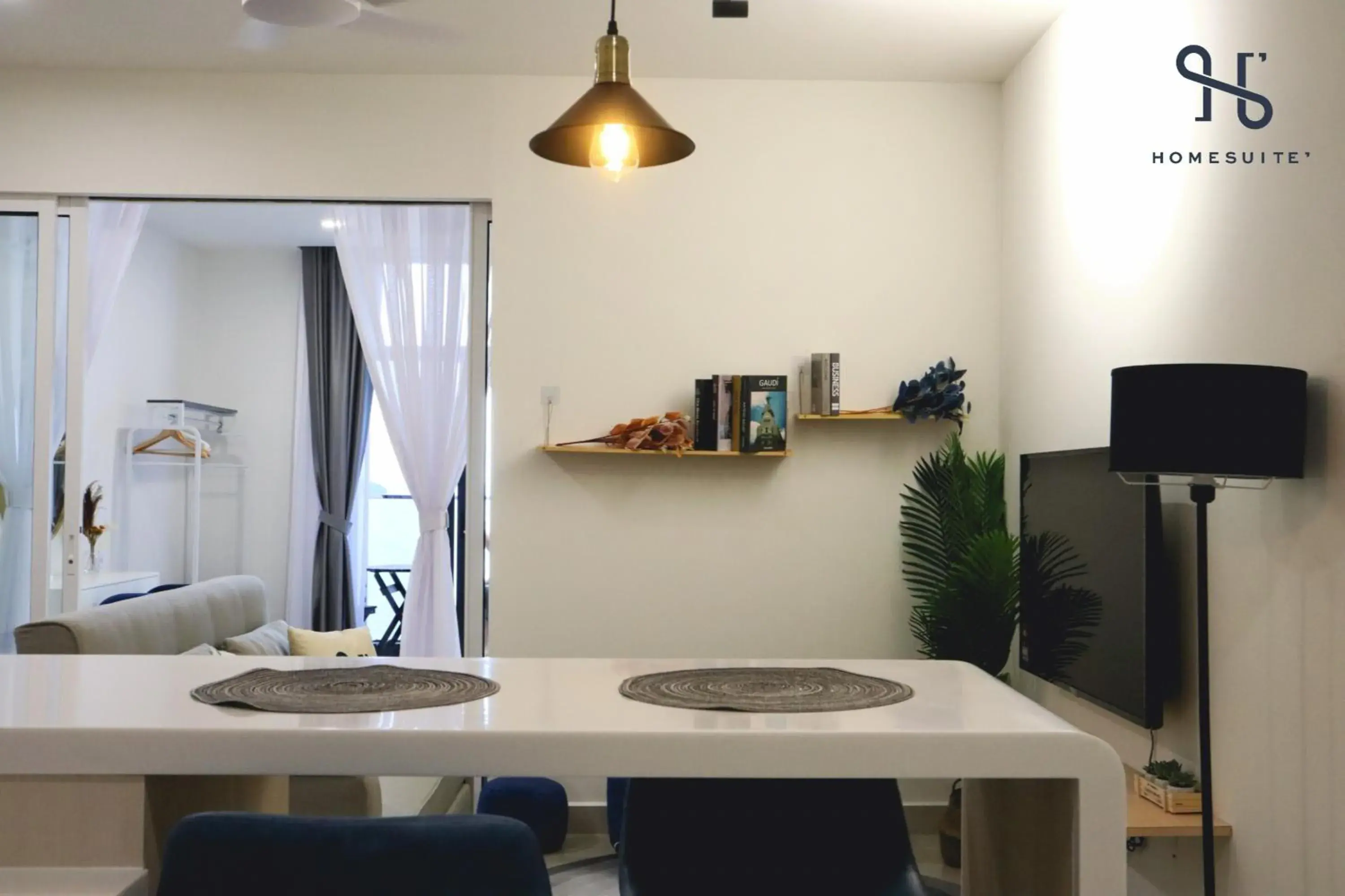 Kitchen or kitchenette, Dining Area in Homesuite' Home @ The Shore Kota Kinabalu