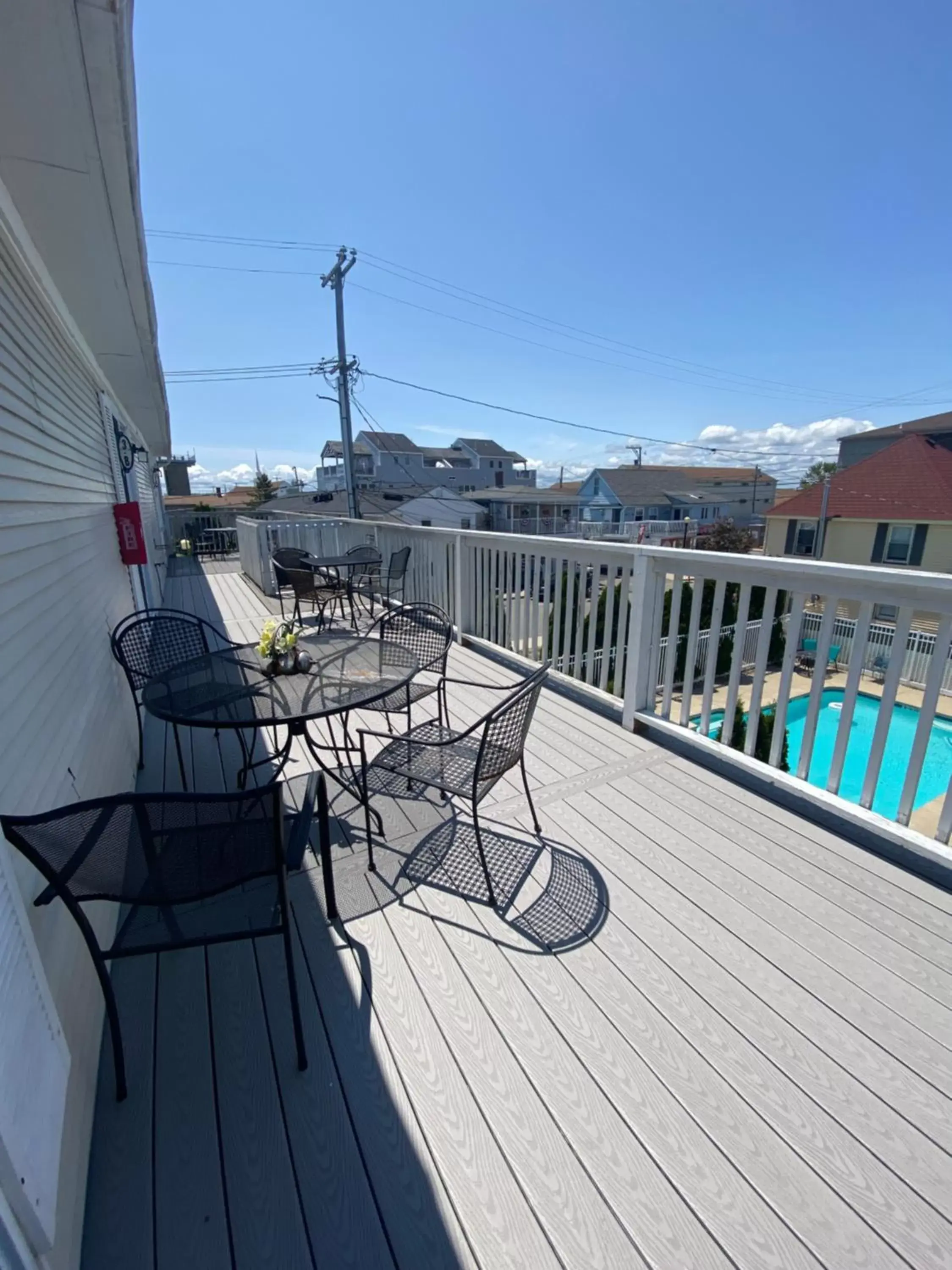 Patio, Balcony/Terrace in Ships Inn