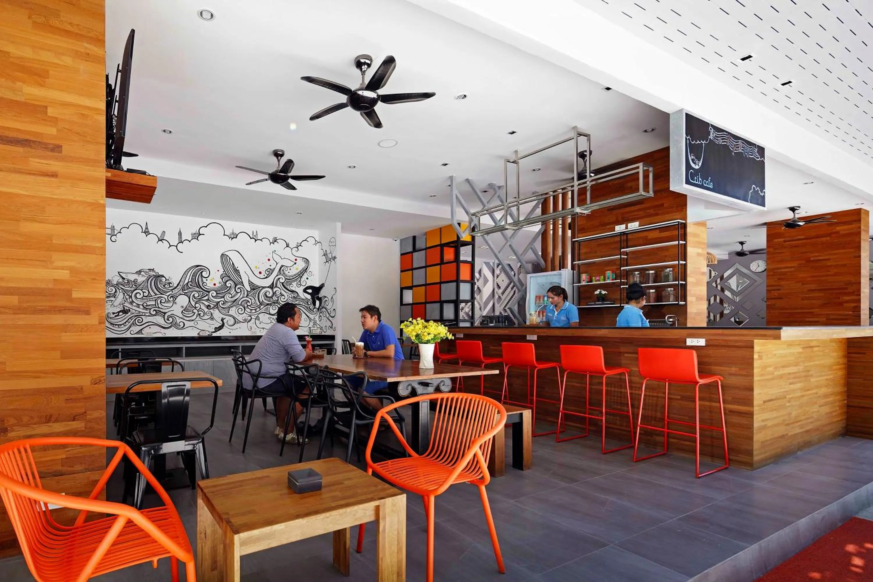 Restaurant/places to eat in The Crib Patong - SHA Certified